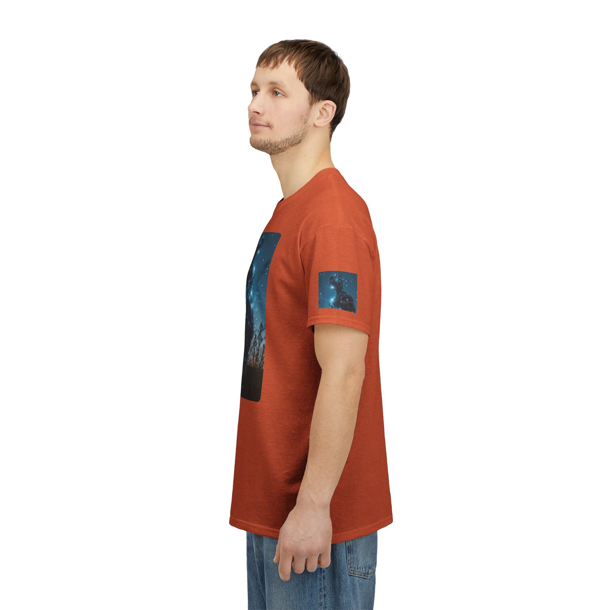 One With The Cosmos Unisex Heavy Cotton Tee