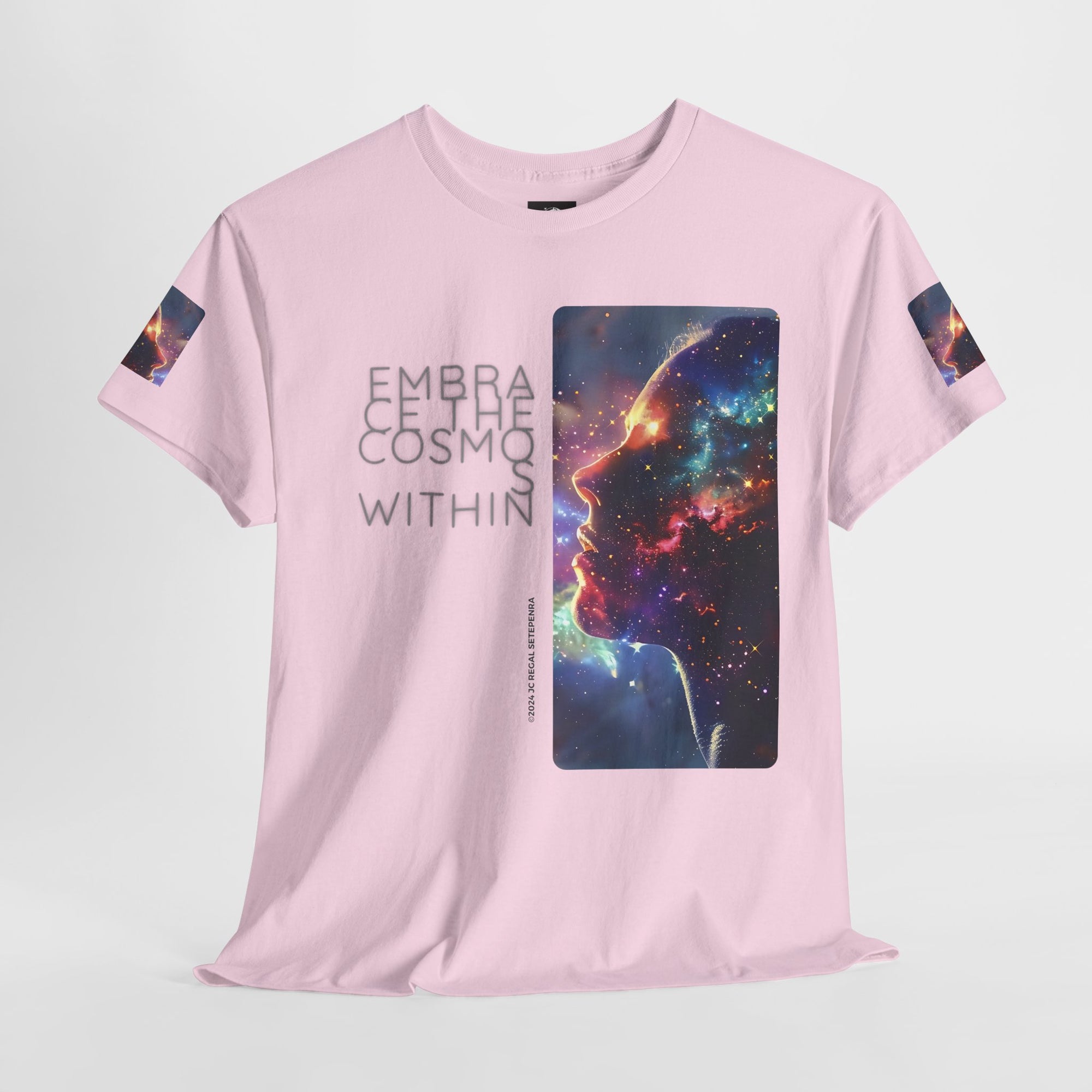Embrace The Cosmos Within Unisex Heavy Cotton Tee