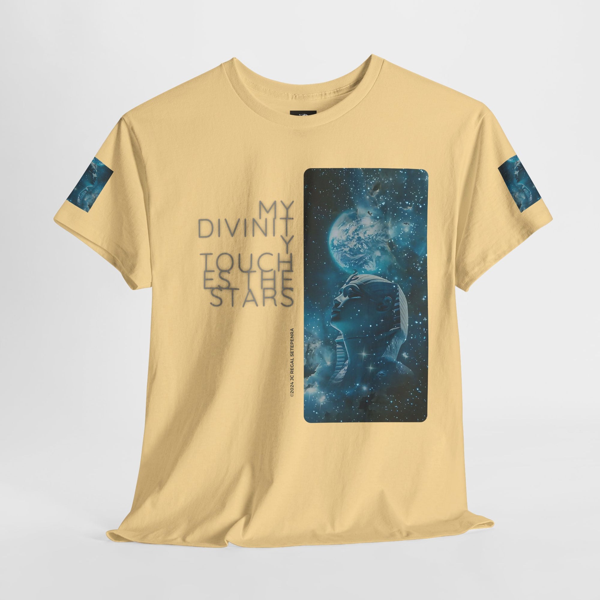 My Divinity Touches The Stars Unisex Heavy Cotton Tee