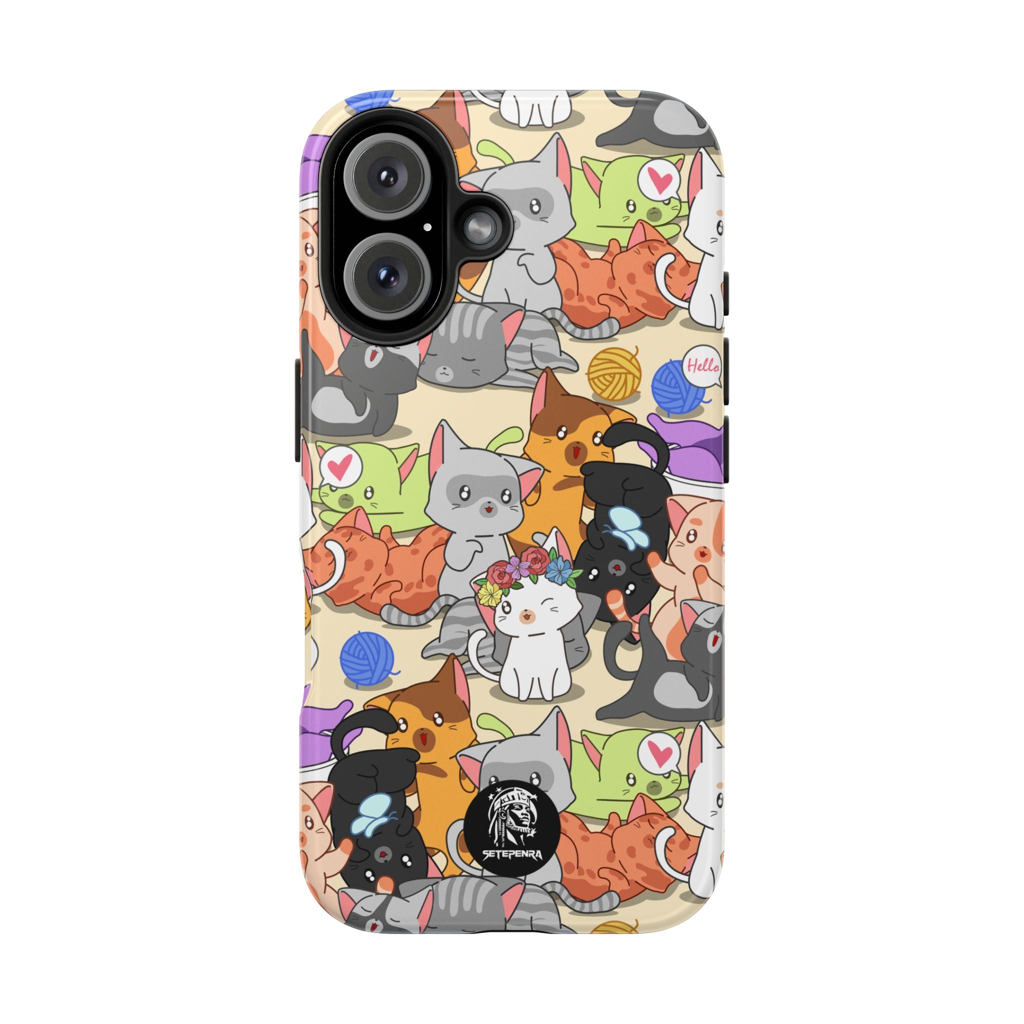 Cats A Lot Tough Phone Case (For iPhone, Galaxy & More)