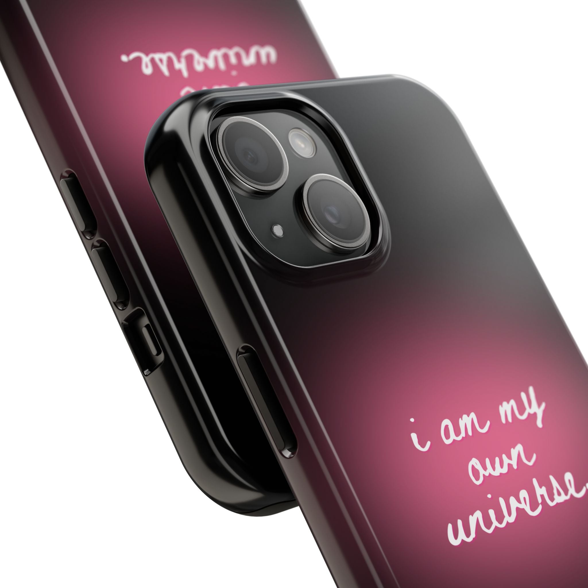 I Am My Own Universe Tough Phone Case (For iPhone, Galaxy & More) - Black