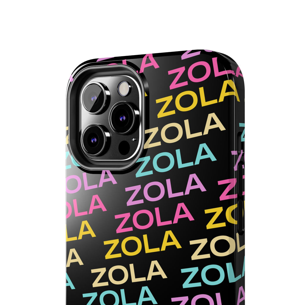 Zola Tough Phone Case (For iPhone, Galaxy & More) - Black