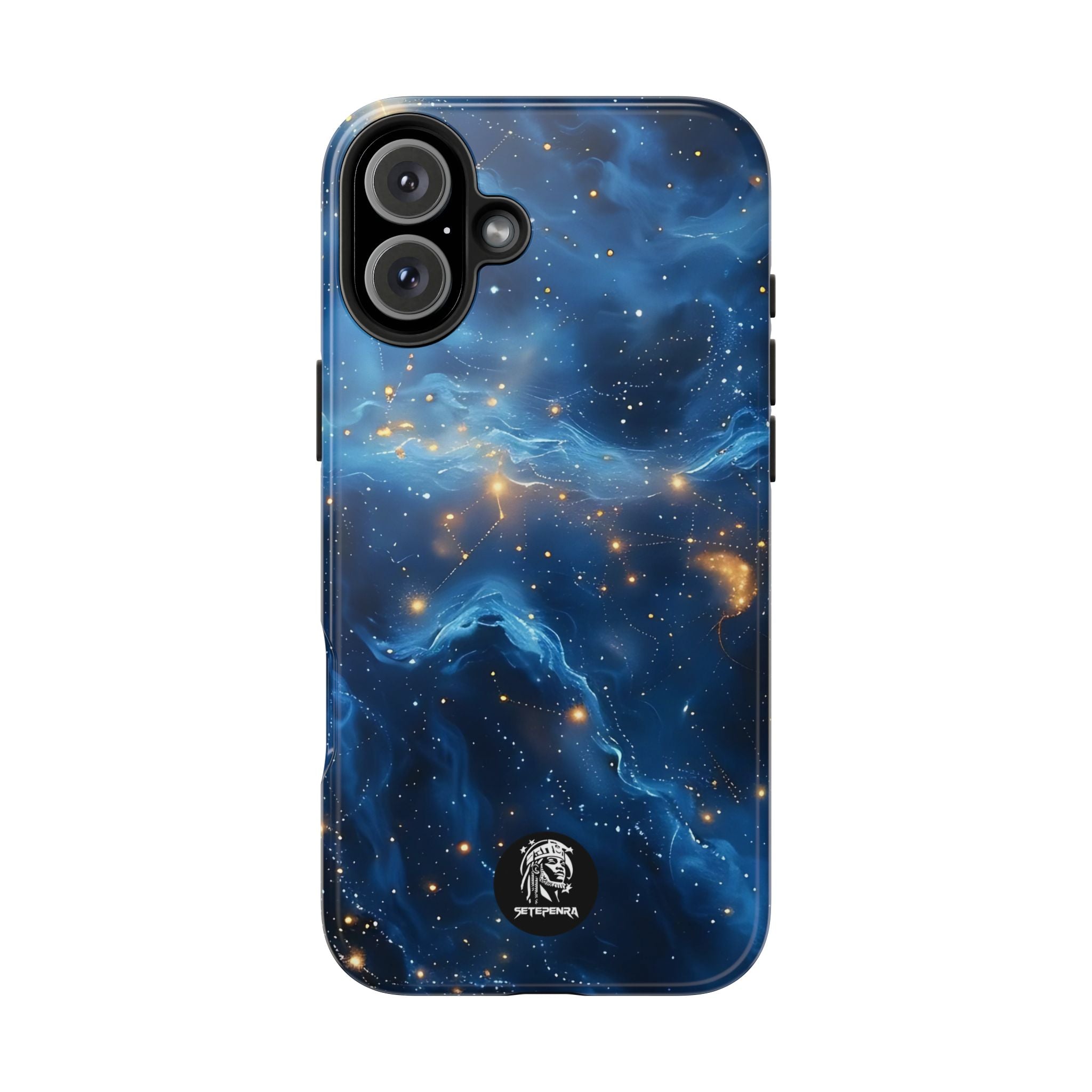 Blue Cosmos Tough Phone Case (For iPhone, Galaxy & More)