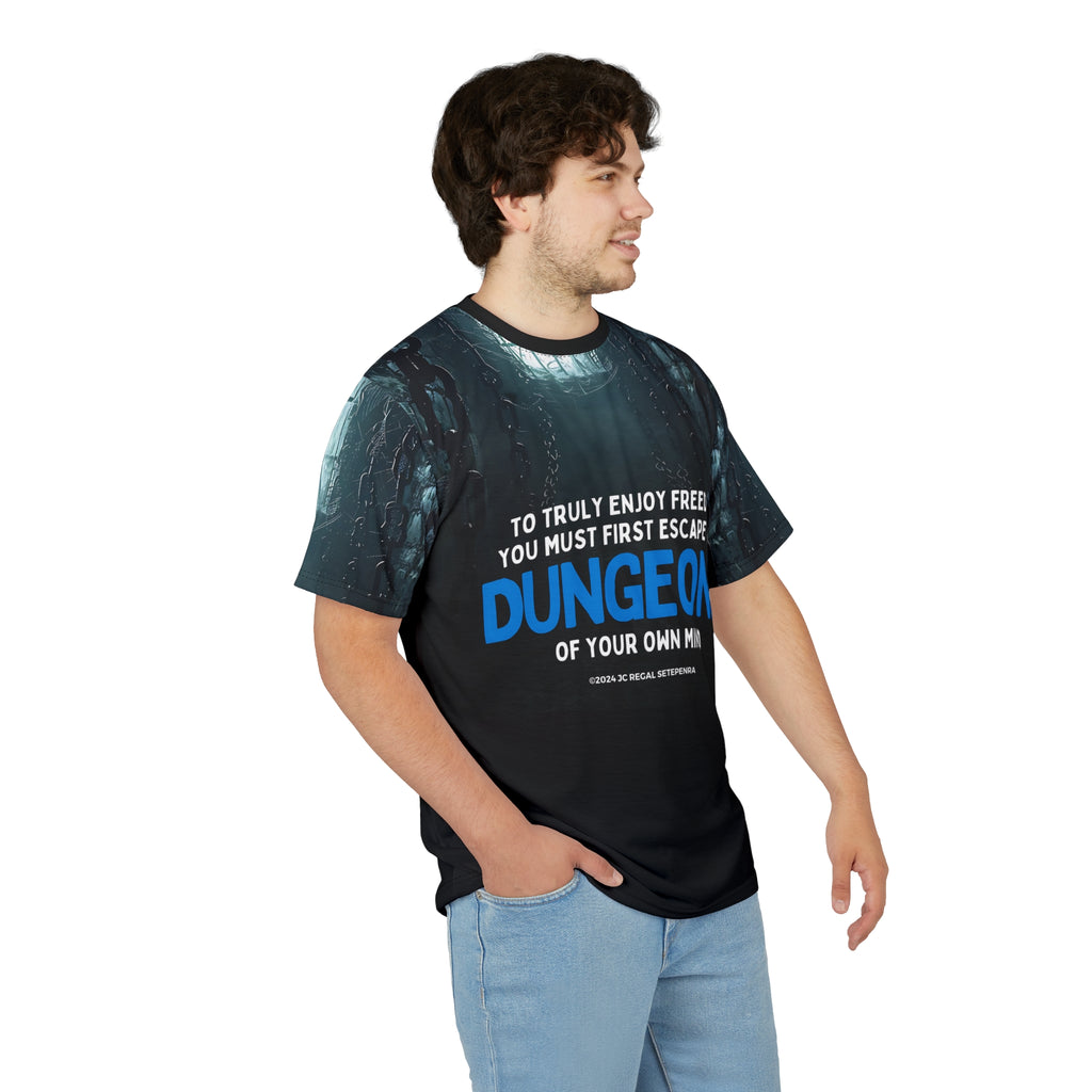 Escape The Dungeons Unisex Cut & Sew Tee SETEPENRA All Over Prints.