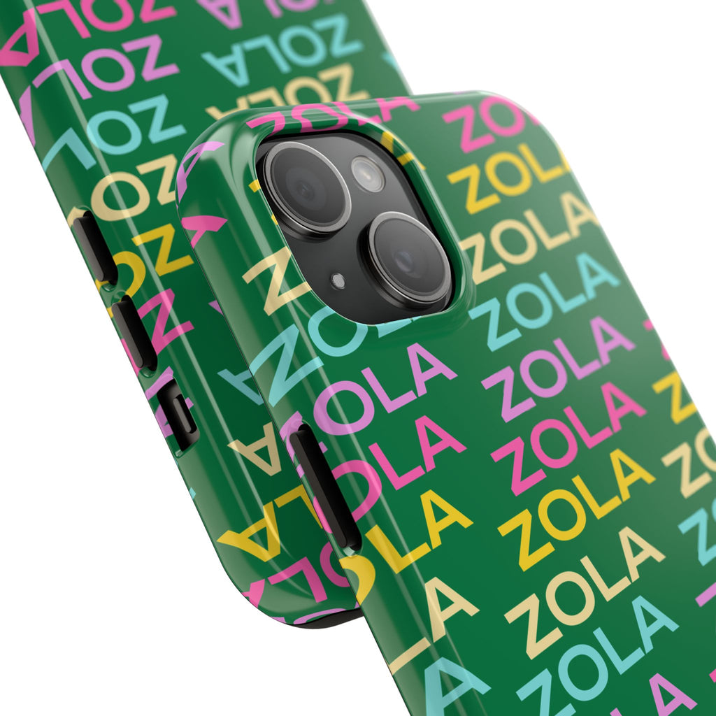 Zola Tough Phone Case (For iPhone, Galaxy & More) - Dark Green