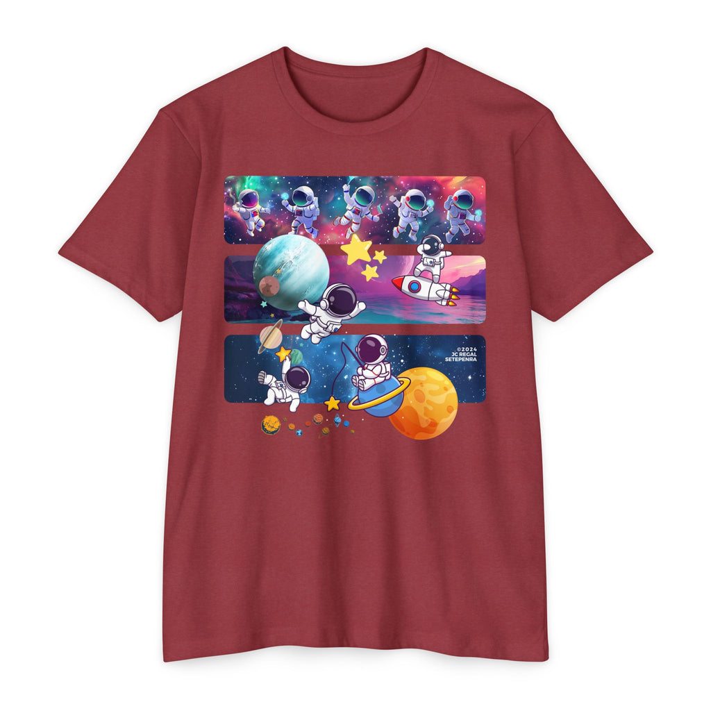 Astro Cosmo (V2.0) Unisex CVC Jersey T-shirt SETEPENRA T-Shirt.