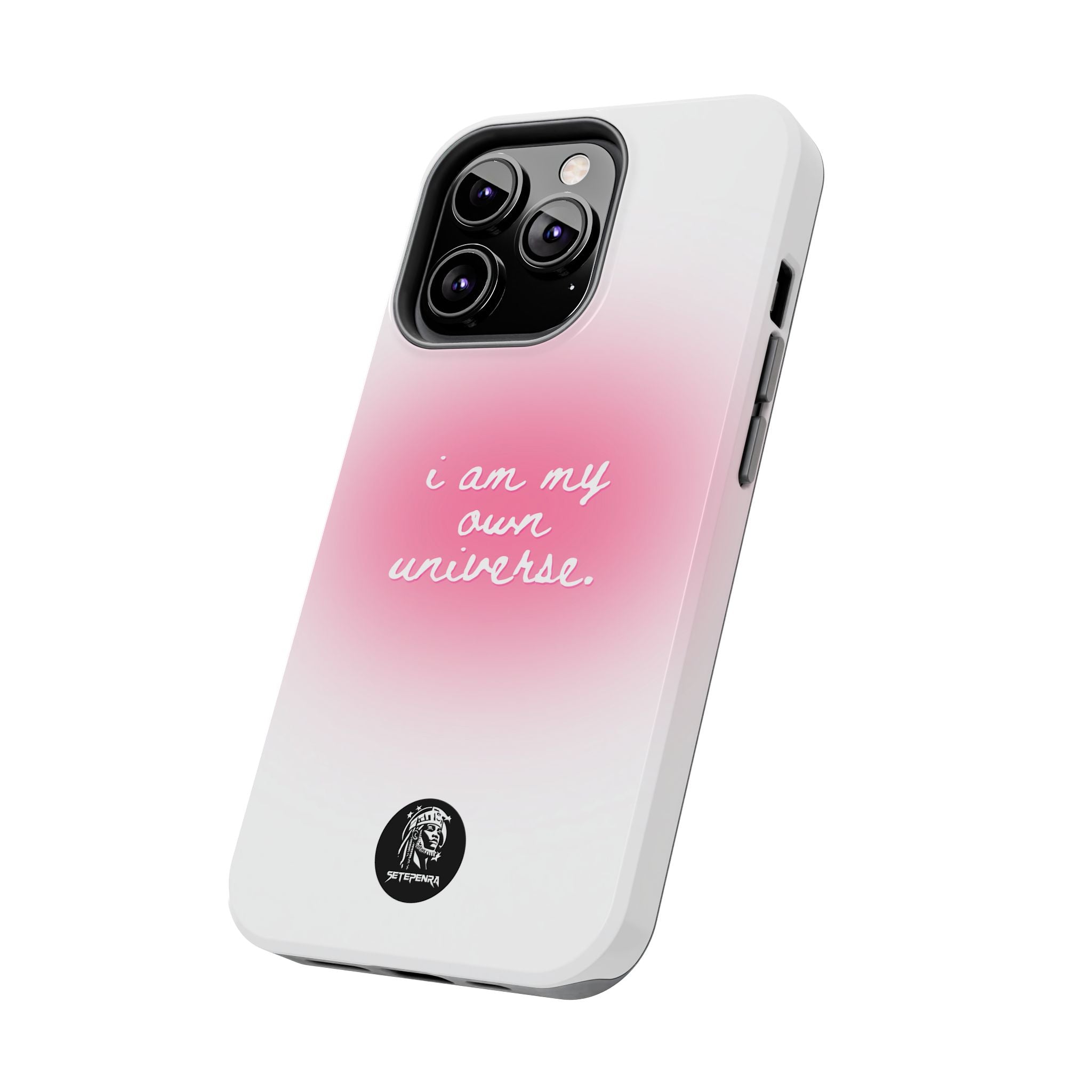 I Am My Own Universe Tough Phone Case (For iPhone, Galaxy & More) - White