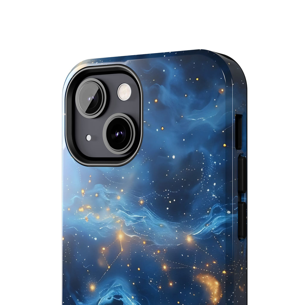 Blue Cosmos Tough Phone Case (For iPhone, Galaxy & More)