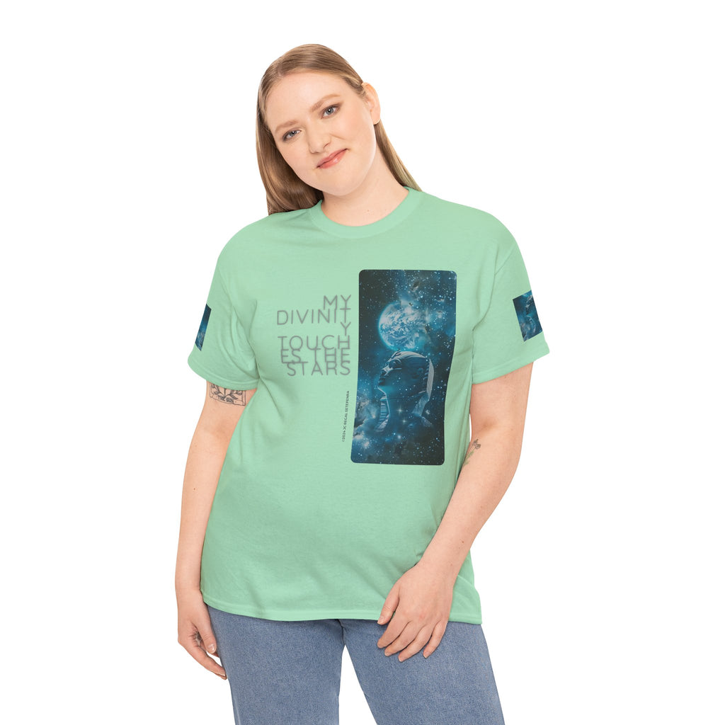 My Divinity Touches The Stars Unisex Heavy Cotton Tee