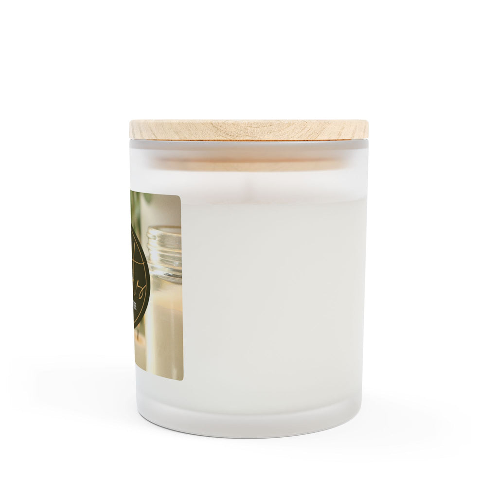 Scintillating Scents by SETEPENRA Frosted Glass Candle, 11oz
