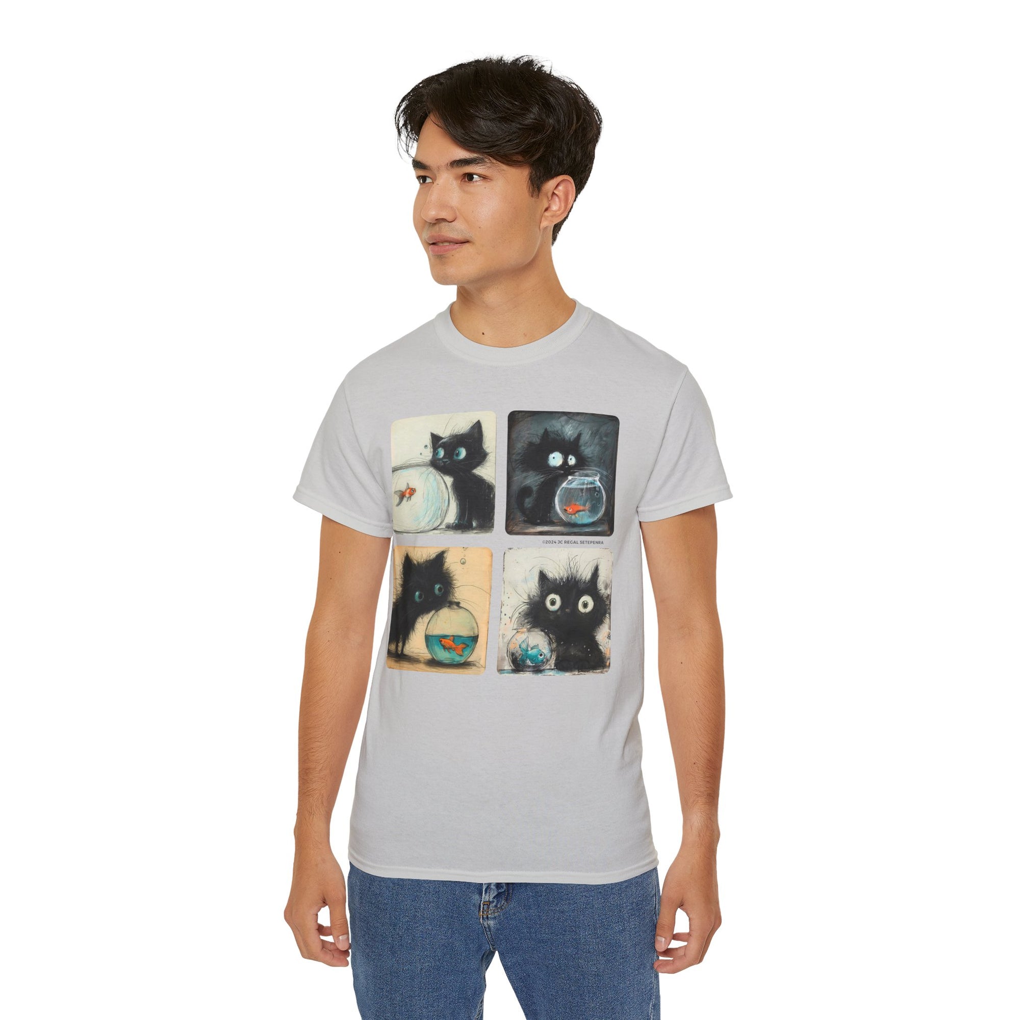 Fishy Kitty Unisex Ultra Cotton Tee