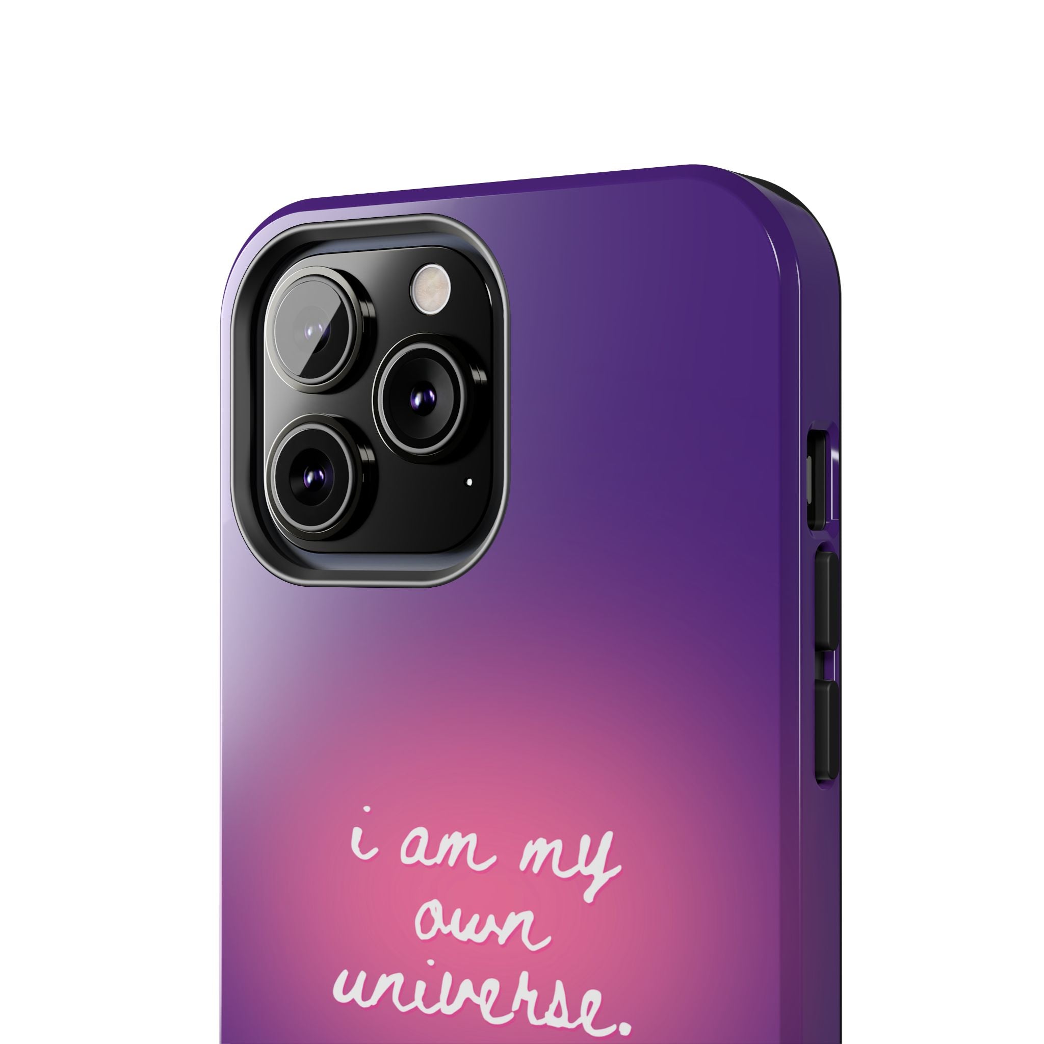 I Am My Own Universe Tough Phone Case (For iPhone, Galaxy & More) - Purple