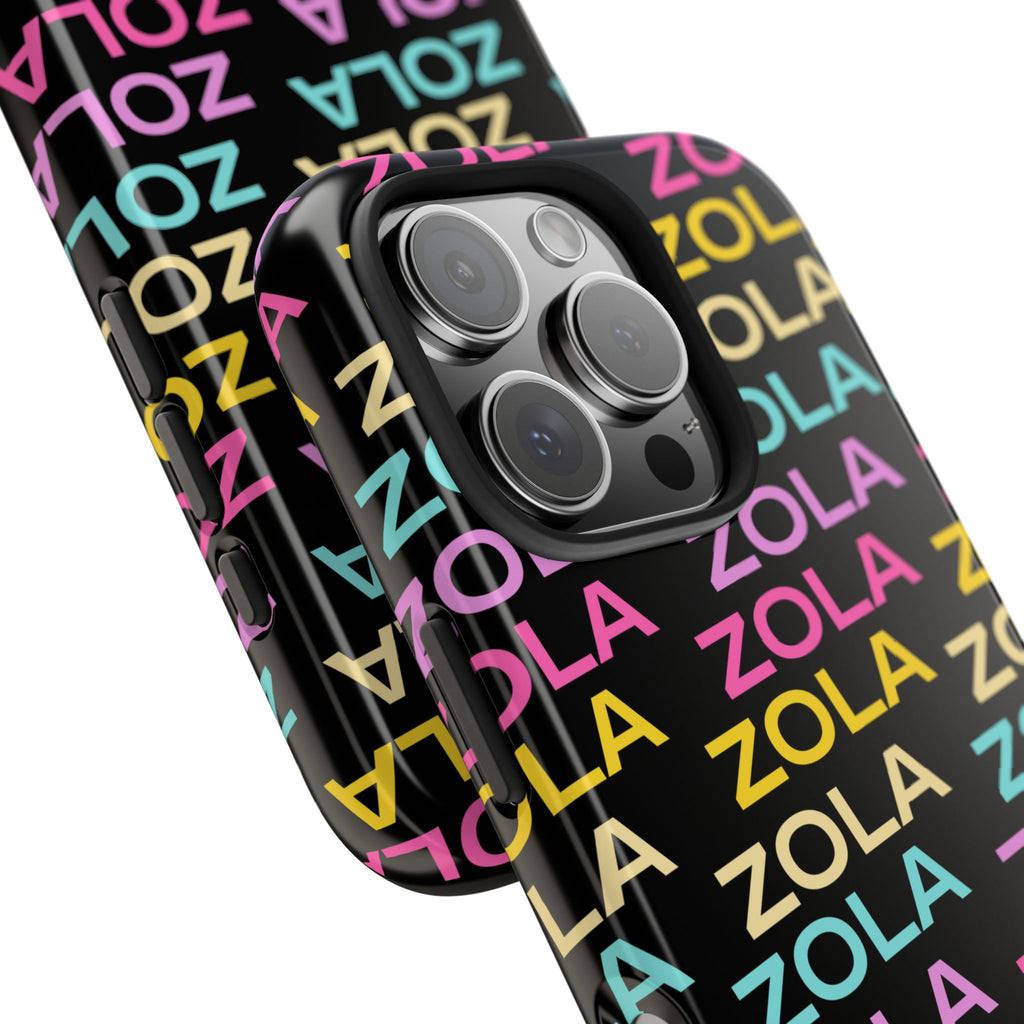 Zola Tough Phone Case (For iPhone, Galaxy & More) - Black SETEPENRA Phone Case.