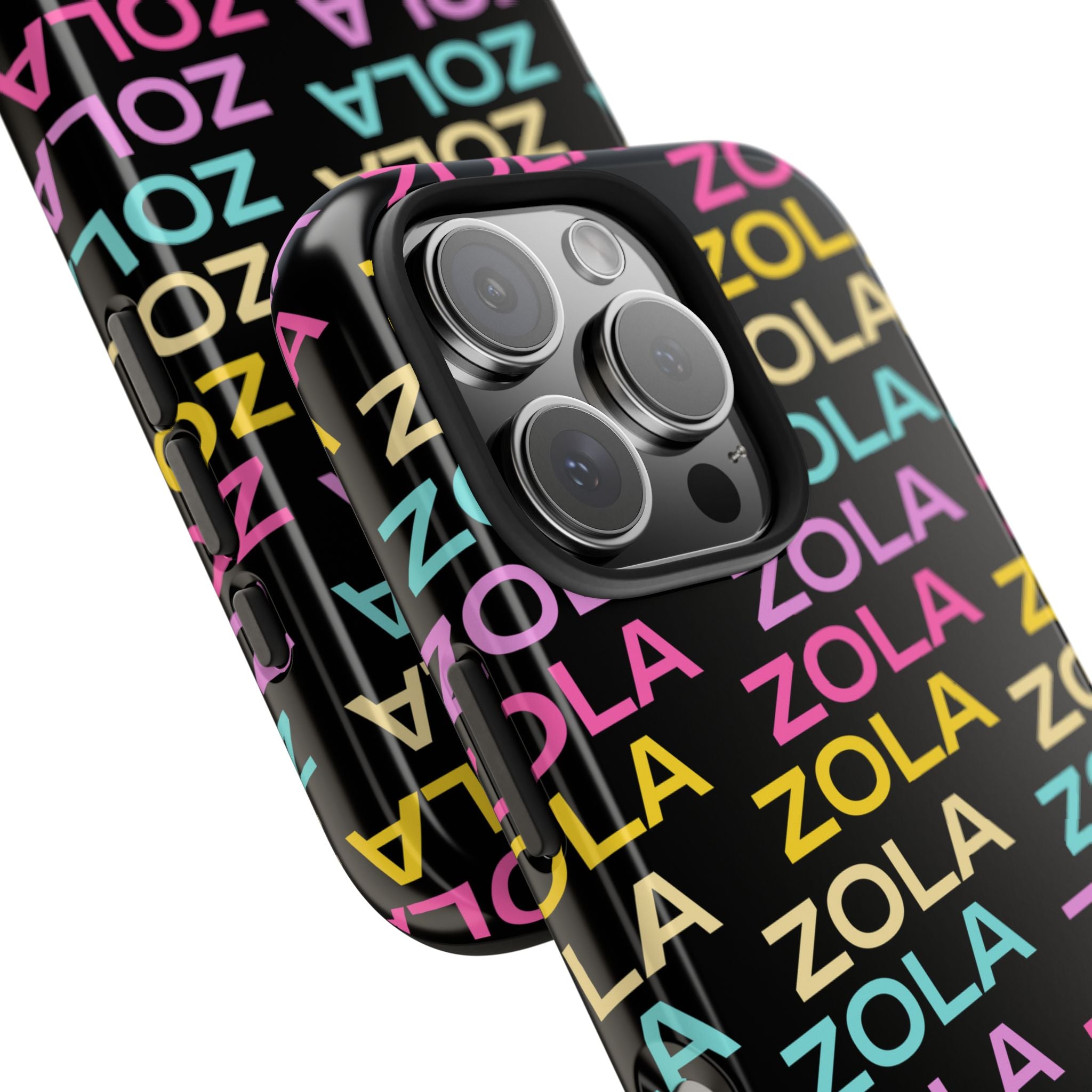 Zola Tough Phone Case (For iPhone, Galaxy & More) - Black SETEPENRA Phone Case.