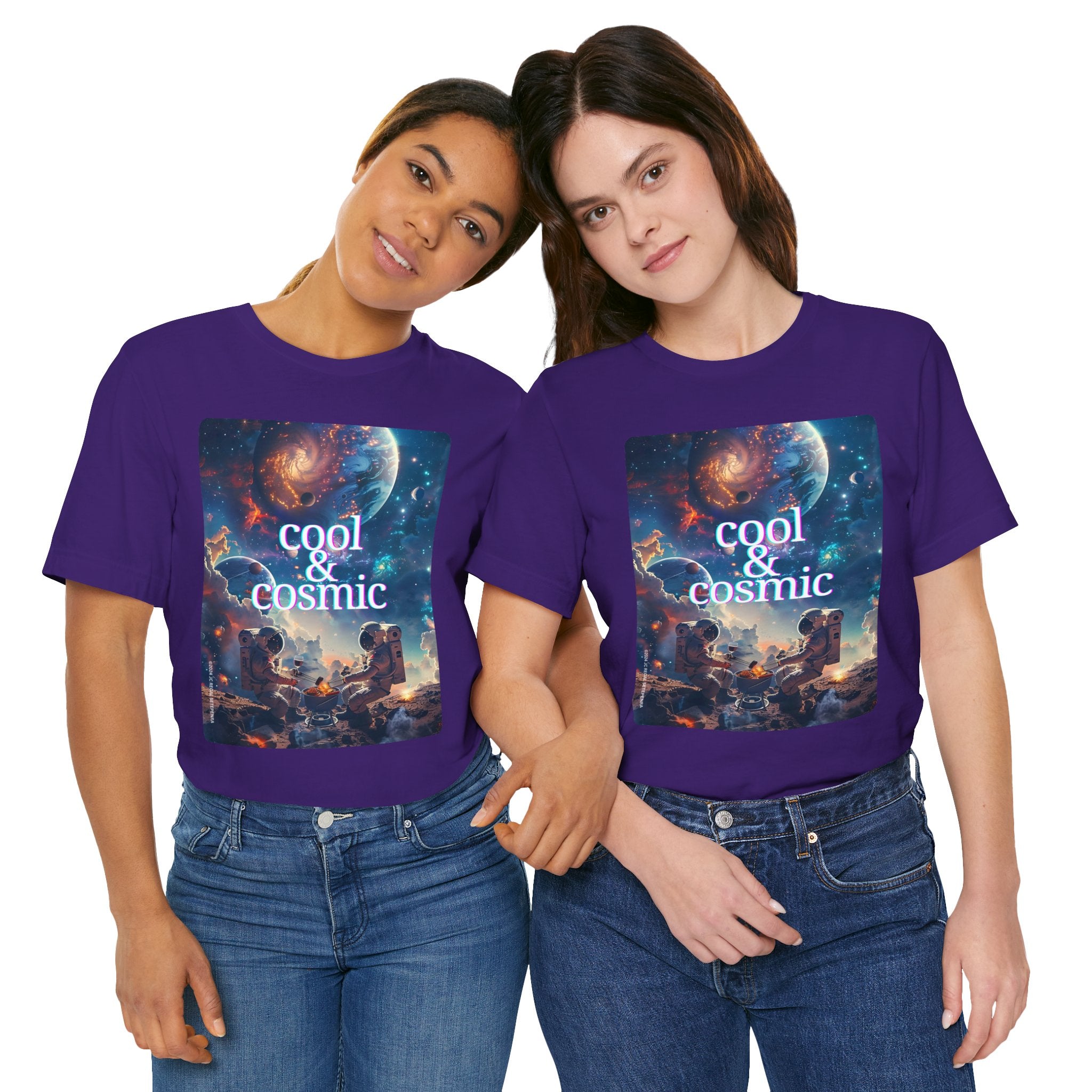 Cool & Cosmic Unisex Jersey Short Sleeve Tee