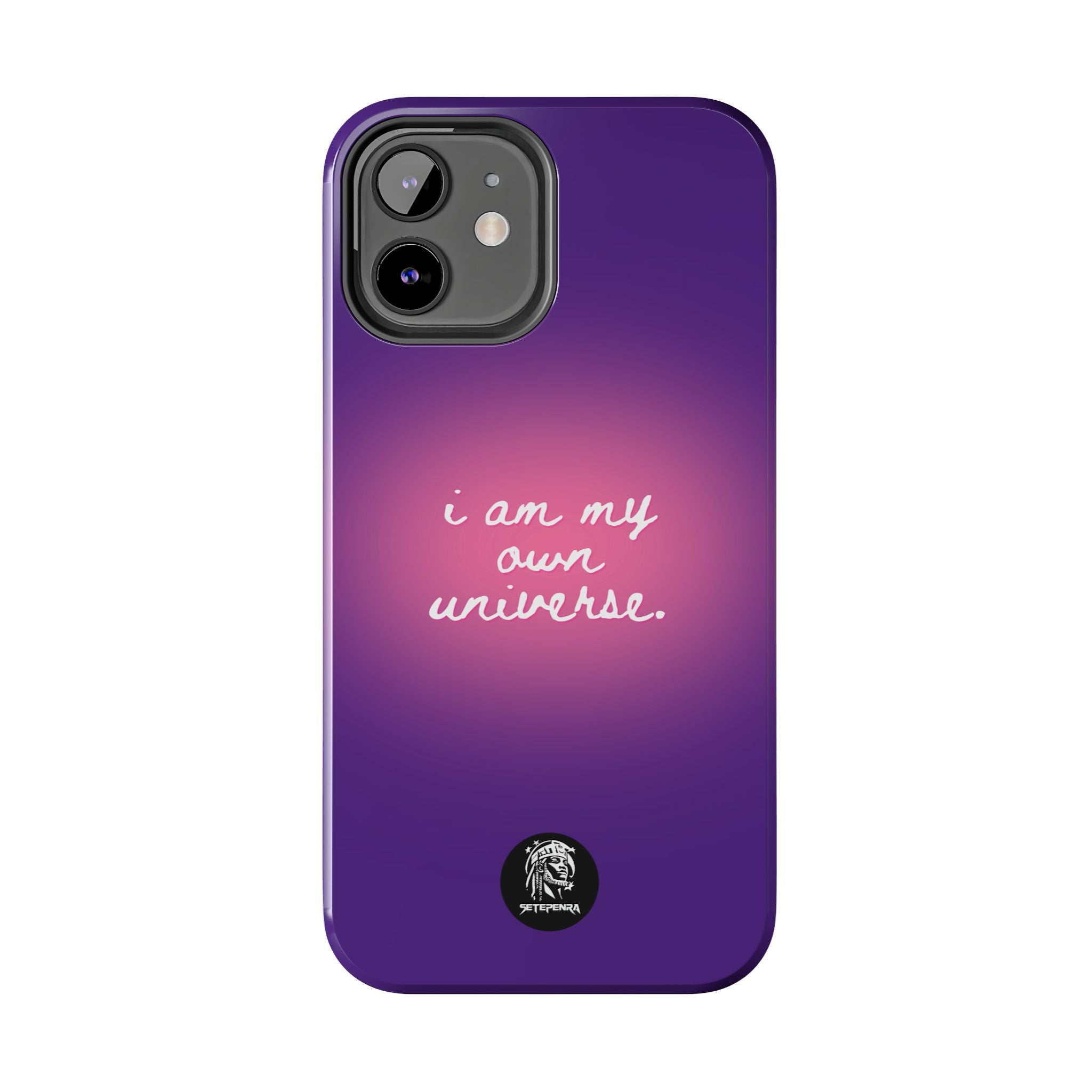 I Am My Own Universe Tough Phone Case (For iPhone, Galaxy & More) - Purple