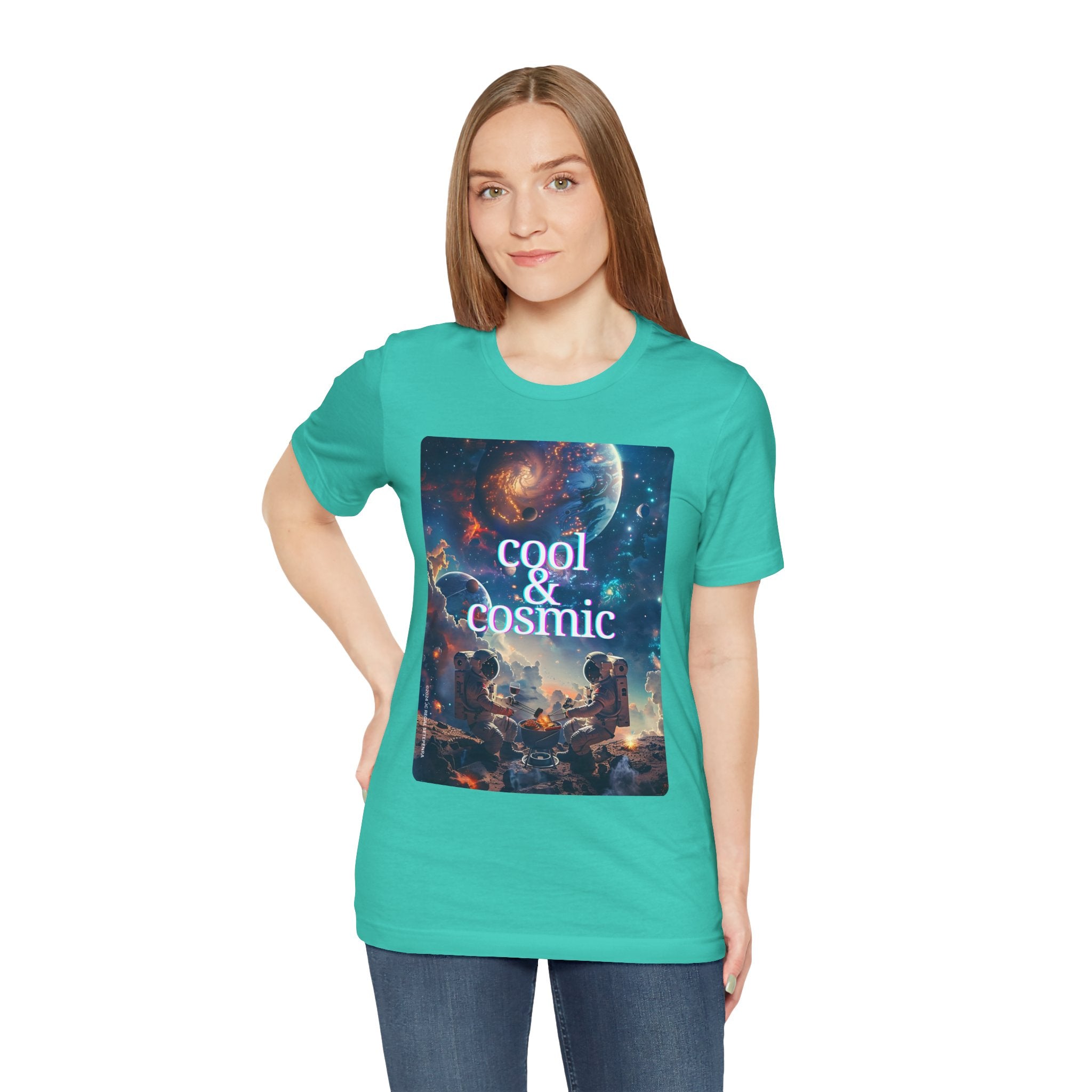 Cool & Cosmic Unisex Jersey Short Sleeve Tee