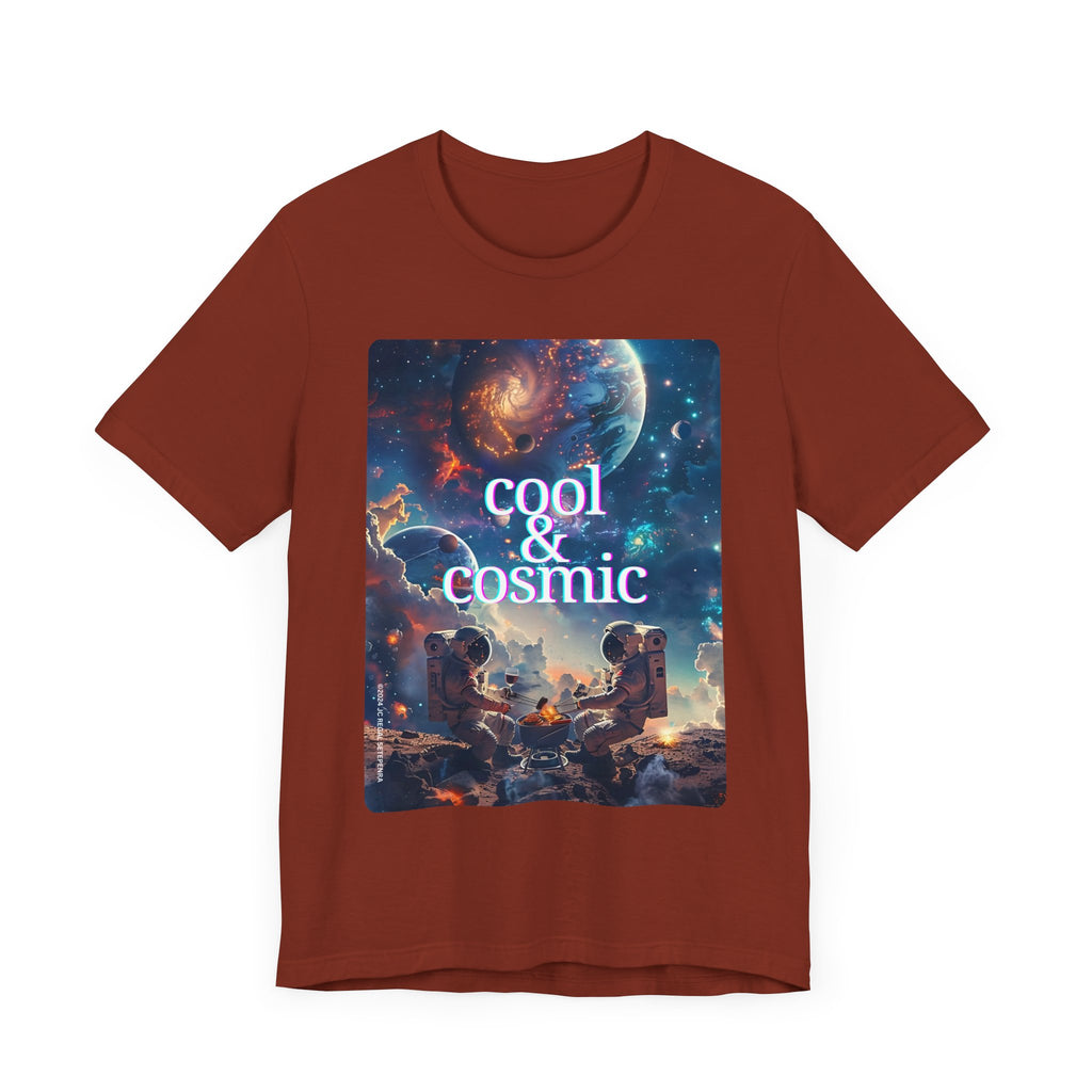 Cool & Cosmic Unisex Jersey Short Sleeve Tee SETEPENRA T-Shirt.