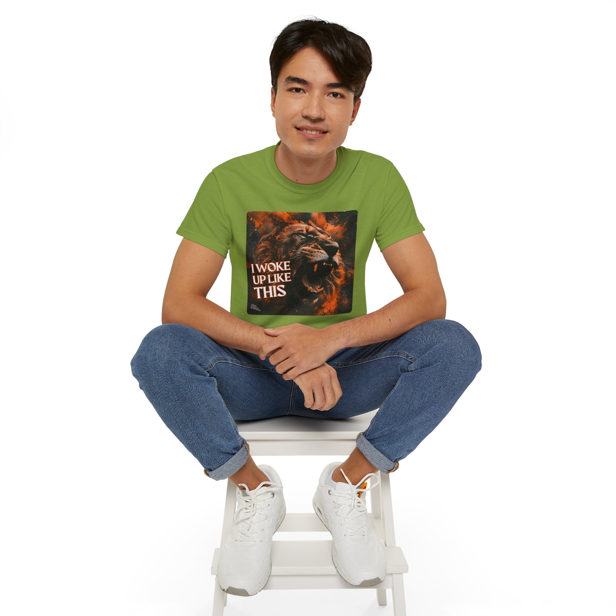 I Woke Up Like This (Roaring Edition 1) Unisex Ultra Cotton Tee