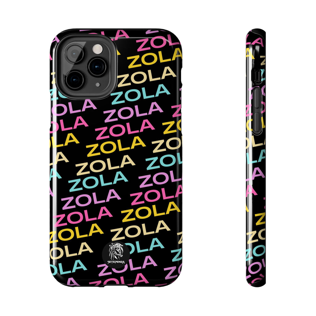 Zola Tough Phone Case (For iPhone, Galaxy & More) - Black SETEPENRA Phone Case.
