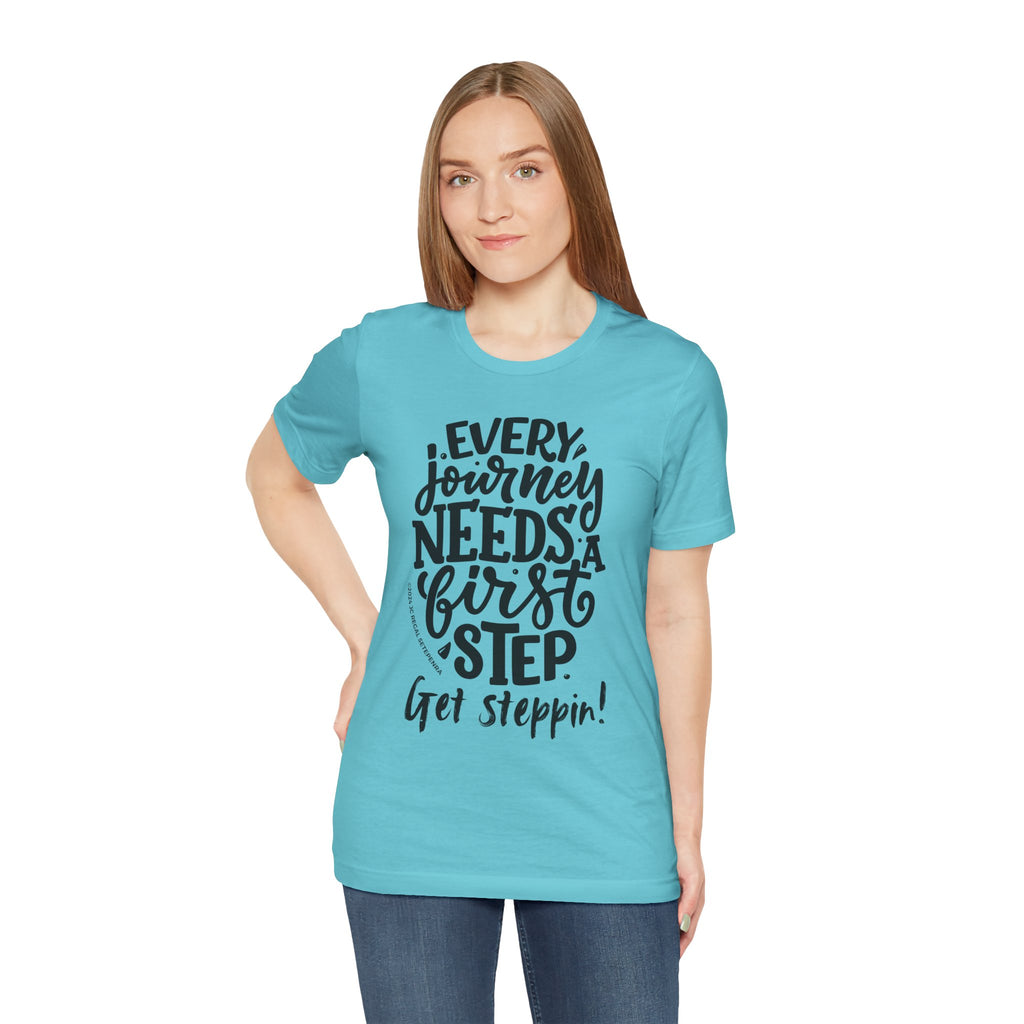 Get Steppin! Jersey Short Sleeve Tee