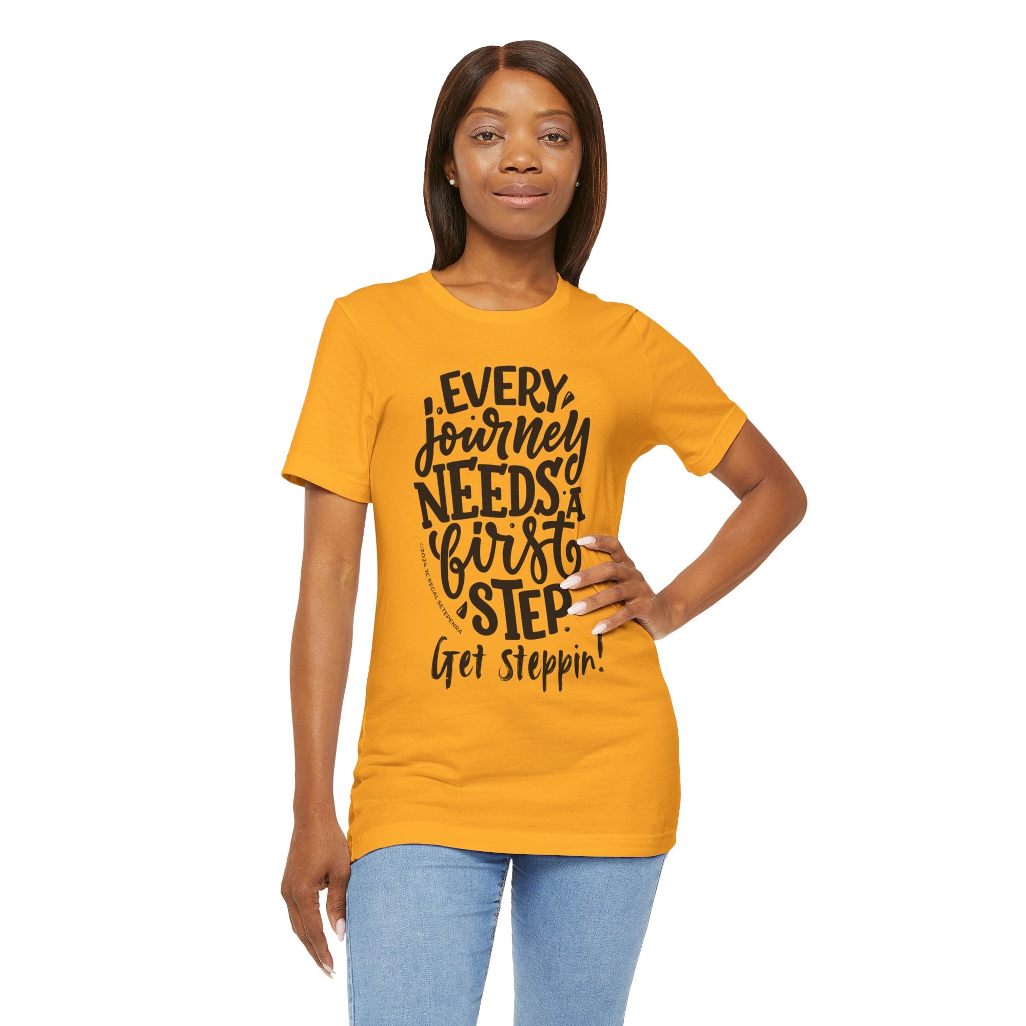 Get Steppin! Unisex Jersey Short Sleeve Tee