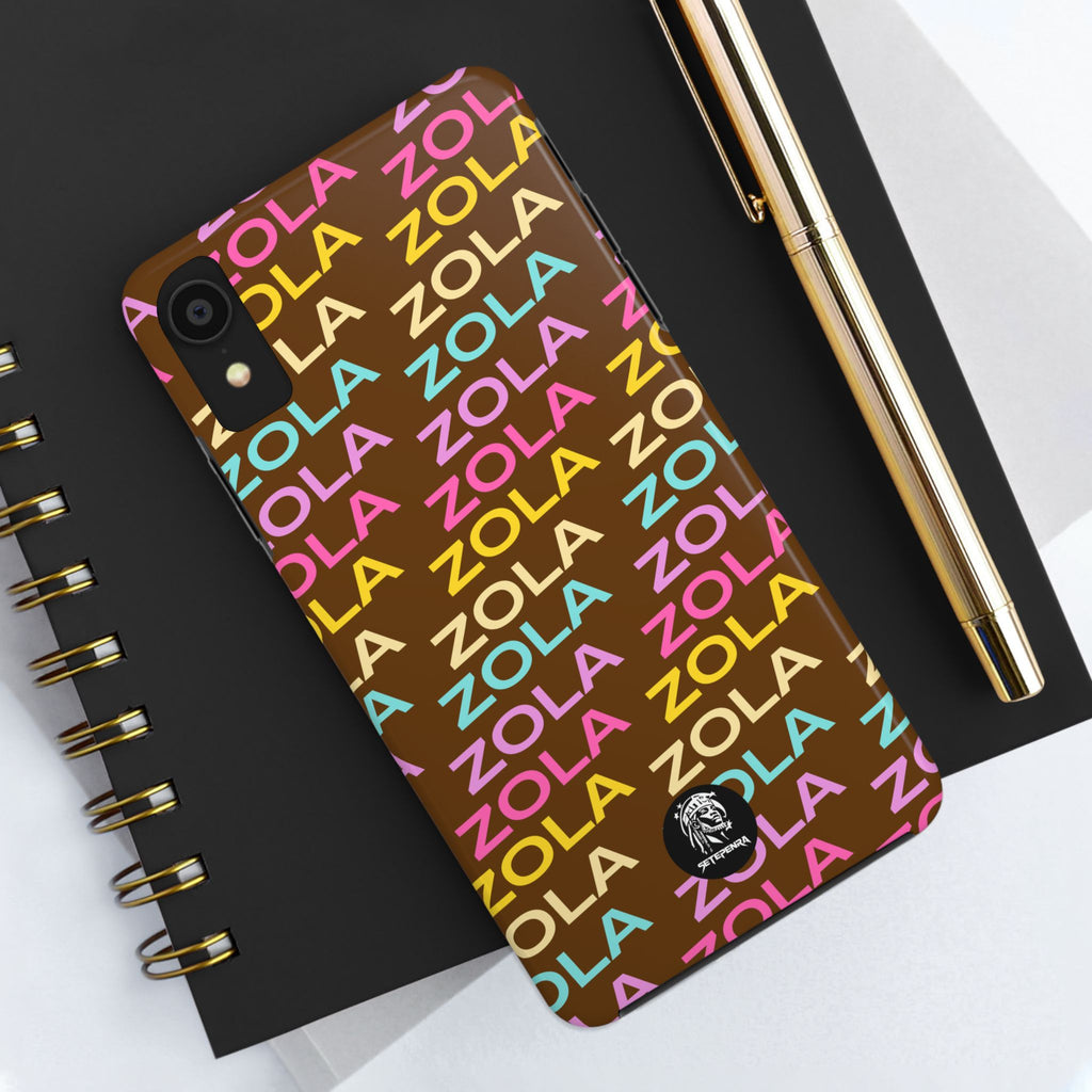 Zola Tough Phone Case (For iPhone, Galaxy & More) - Brown