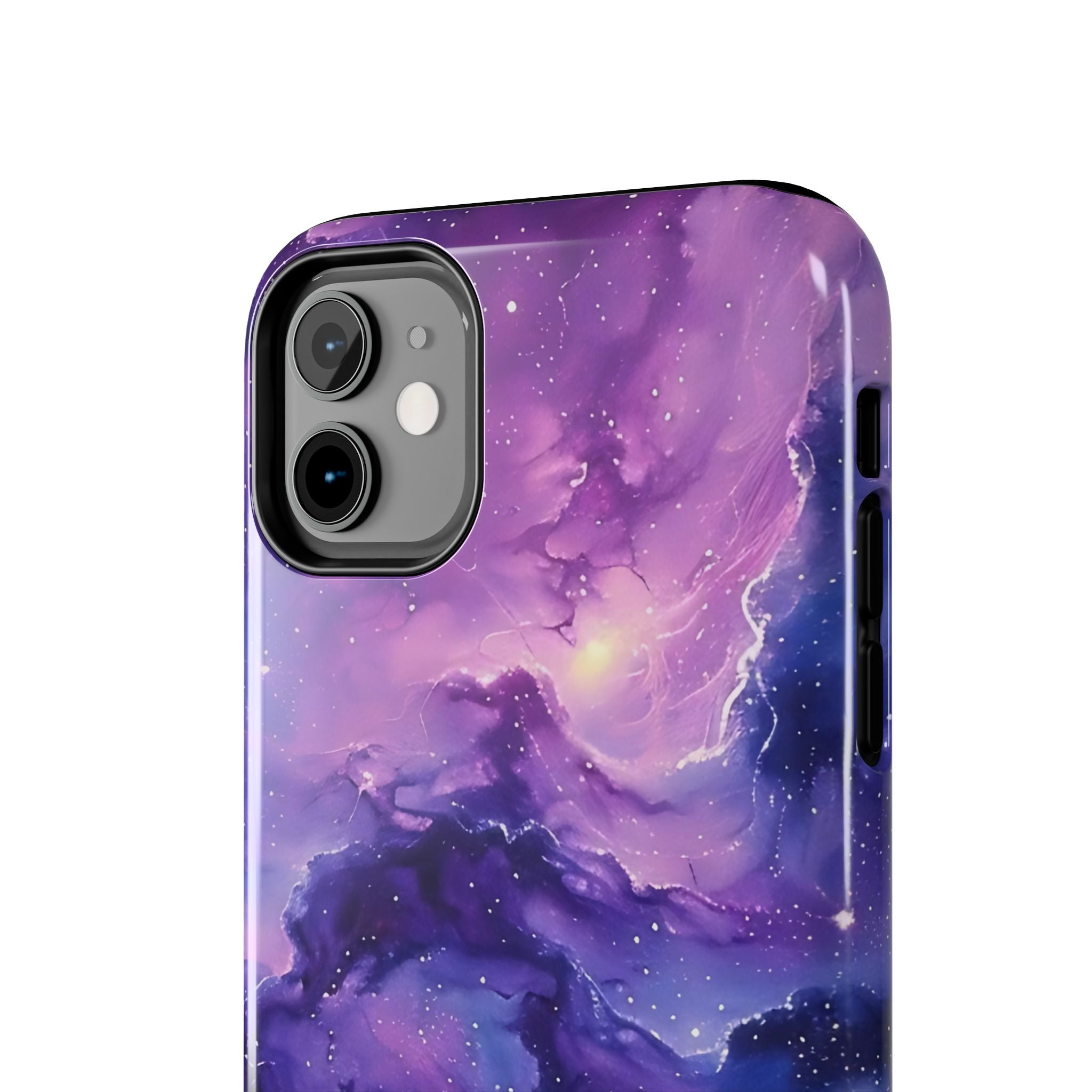 Purple Cosmos Tough Phone Case (For iPhone, Galaxy & More)
