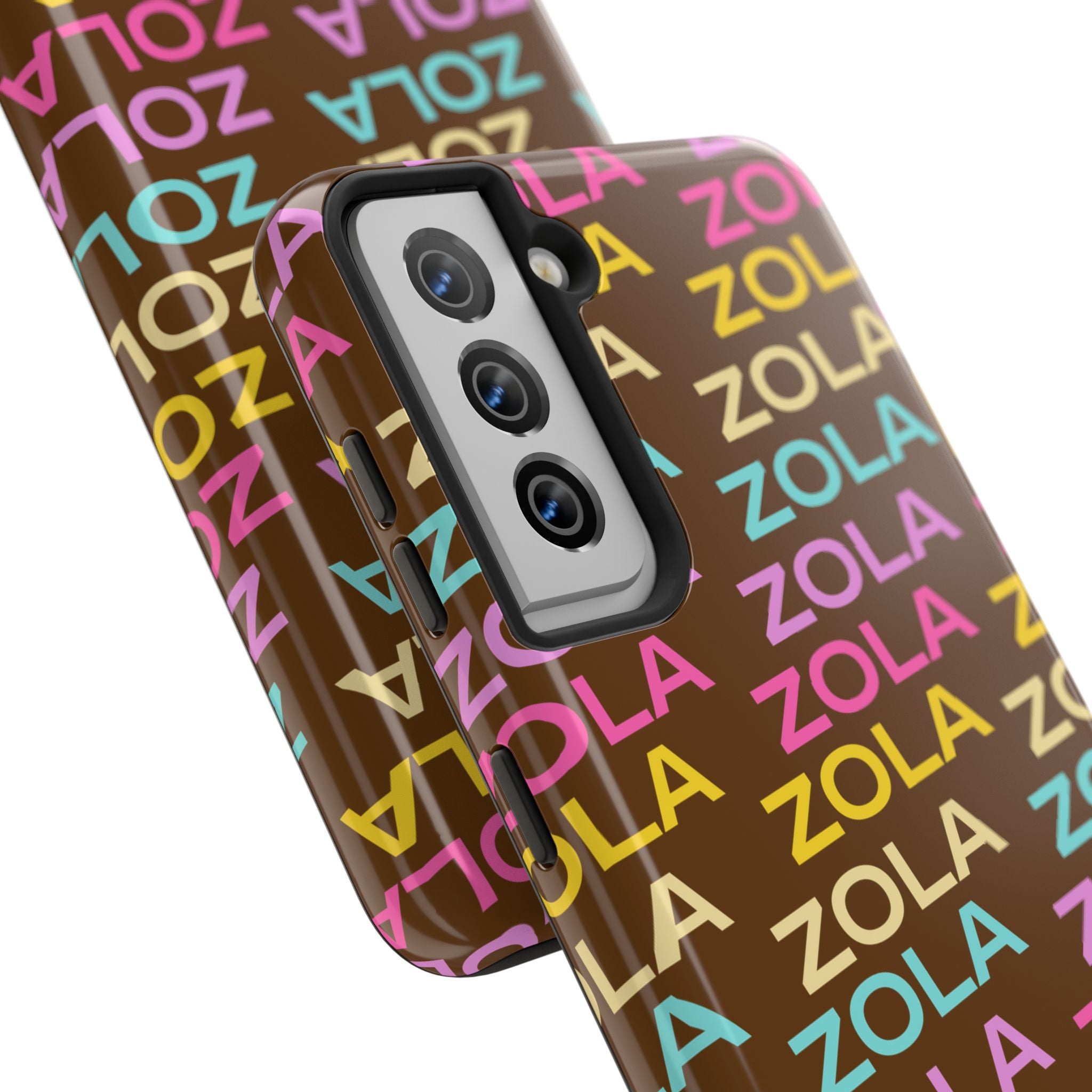 Zola Tough Phone Case (For iPhone, Galaxy & More) - Brown