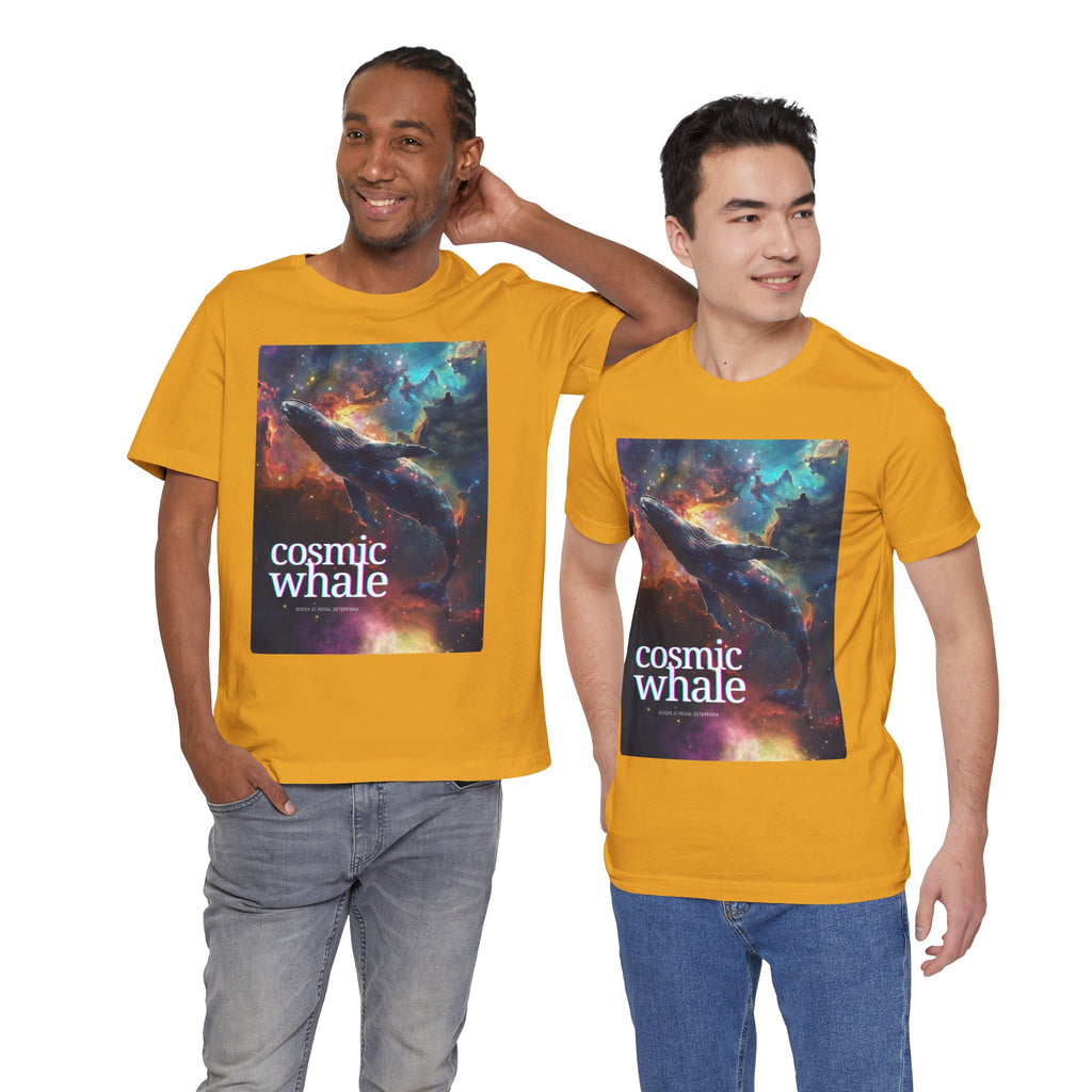 Cosmic Whale Unisex Jersey Short Sleeve Tee