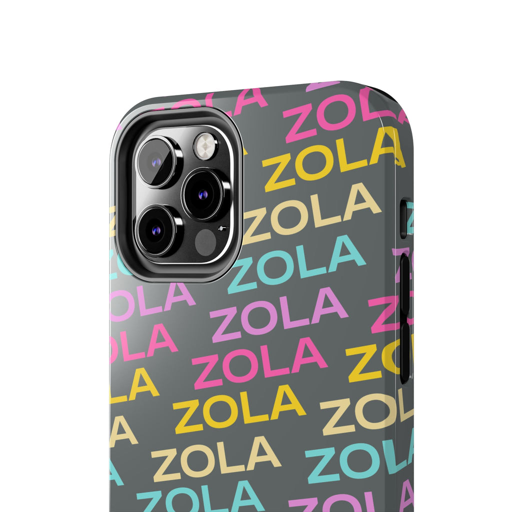 Zola Tough Phone Case (For iPhone, Galaxy & More) - Dark Grey