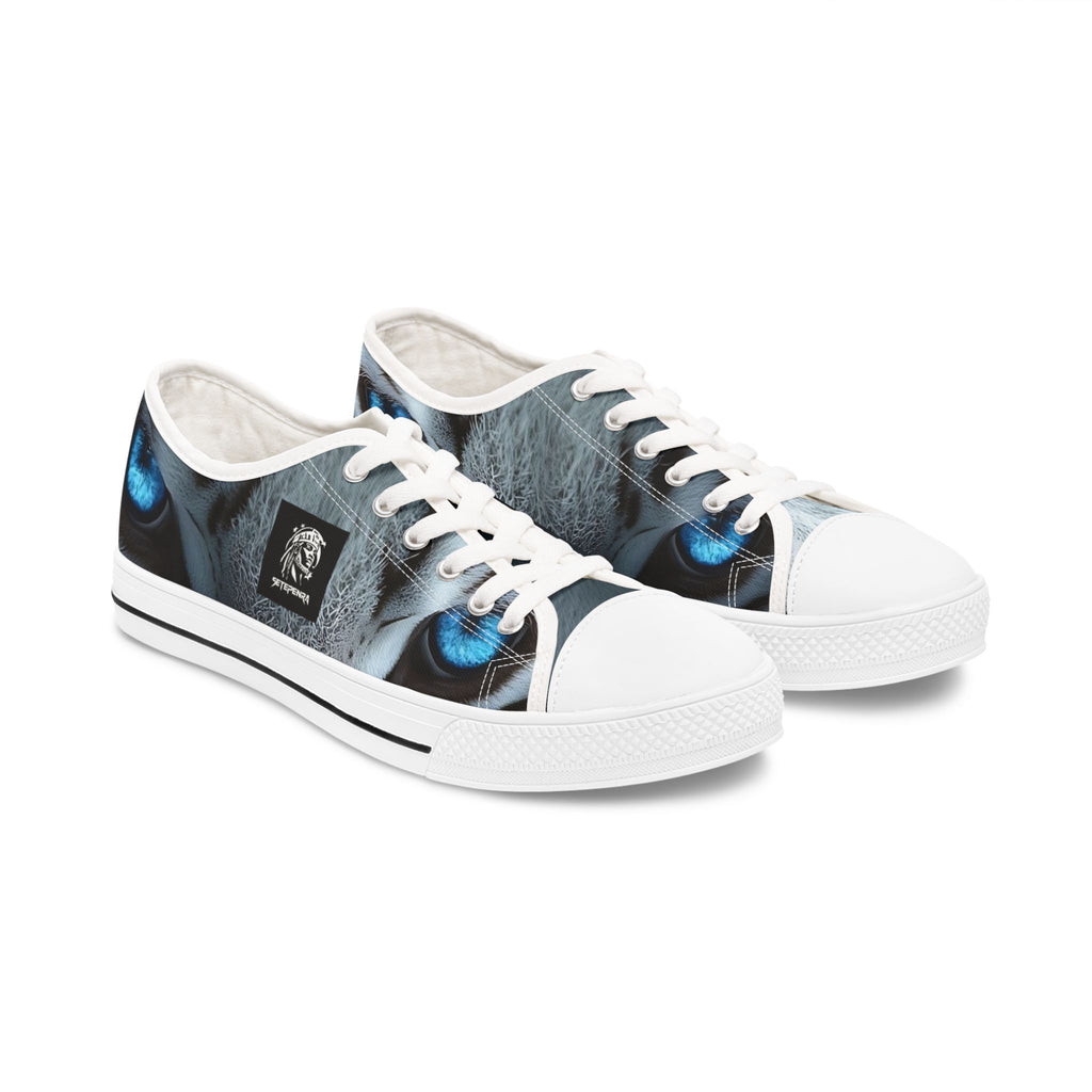 Primal Power Women's Low Top Sneakers - White Tiger (2nd Edition) SETEPENRA Shoes.
