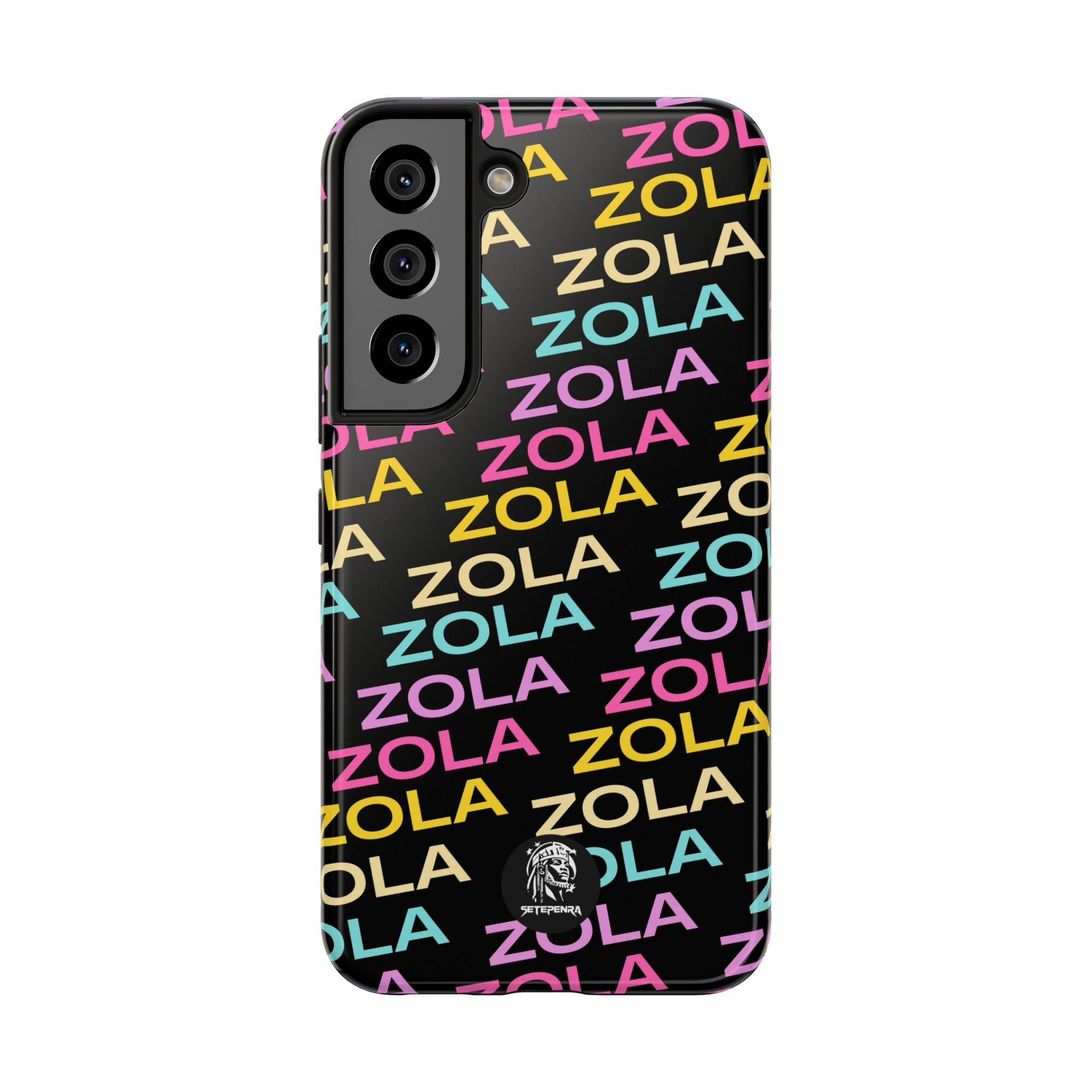 Zola Tough Phone Case (For iPhone, Galaxy & More) - Black