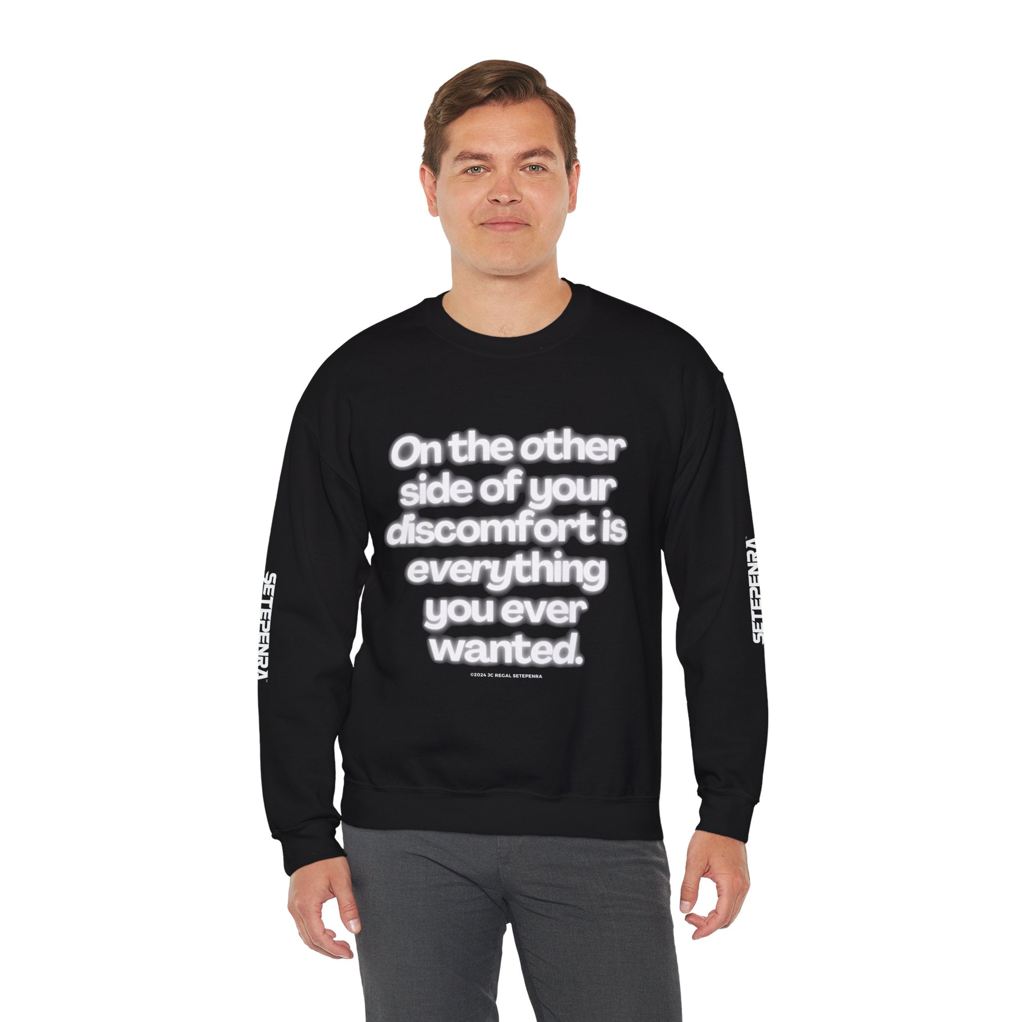 On The Other Side Unisex Heavy Blend™ Crewneck Sweatshirt