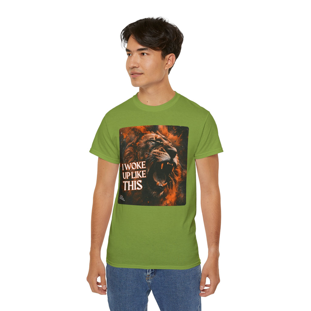 I Woke Up Like This (Roaring Edition 1) Unisex Ultra Cotton Tee