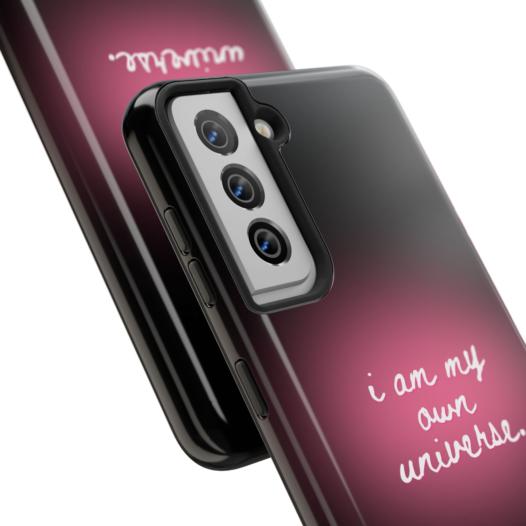 I Am My Own Universe Tough Phone Case (For iPhone, Galaxy & More) - Black