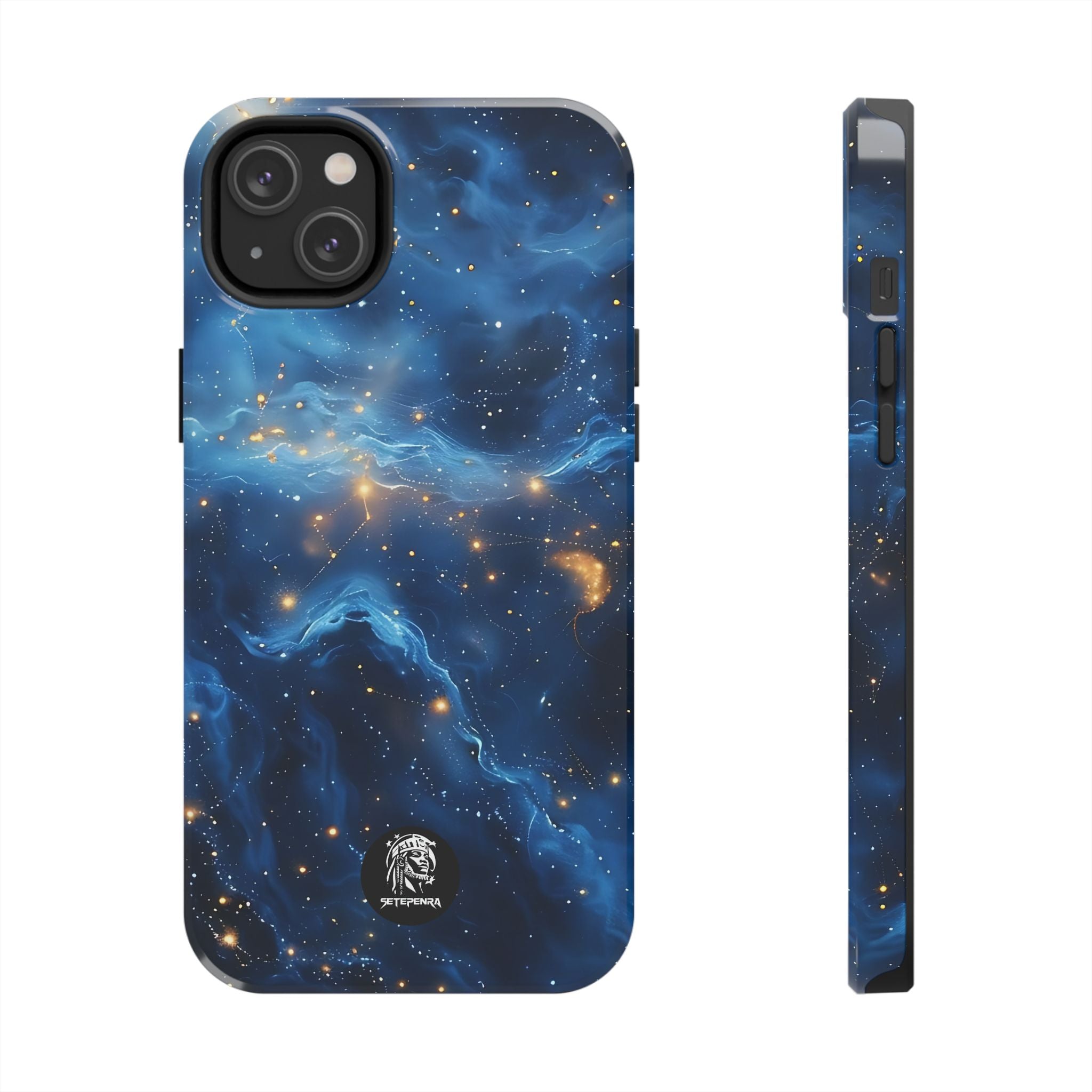 Blue Cosmos Tough Phone Case (For iPhone, Galaxy & More)