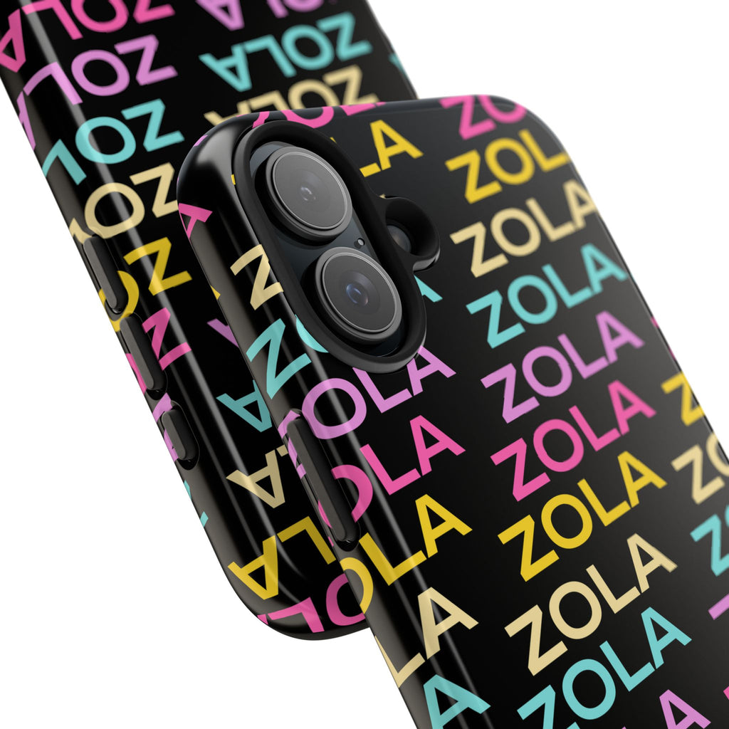Zola Tough Phone Case (For iPhone, Galaxy & More) - Black SETEPENRA Phone Case.