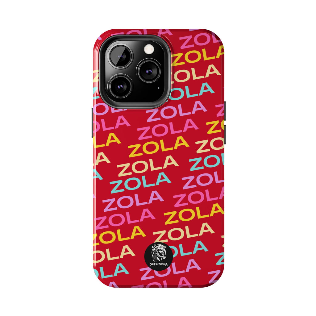 Zola Tough Phone Case (For iPhone, Galaxy & More) - Dark Red