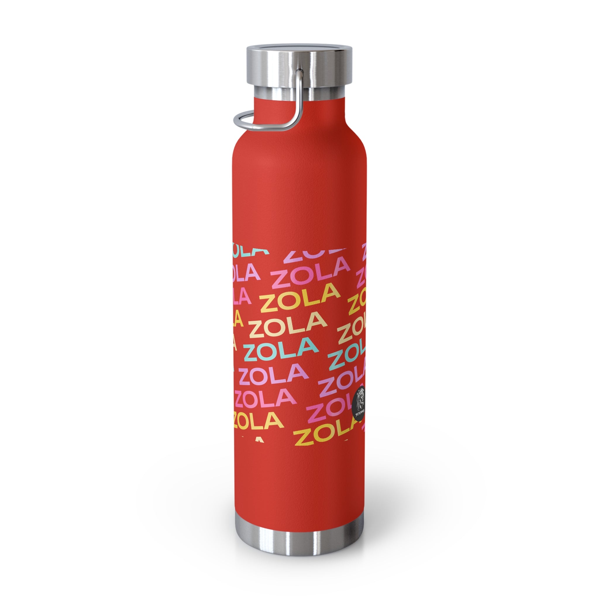 Zola Copper Vacuum Insulated Bottle, 22oz