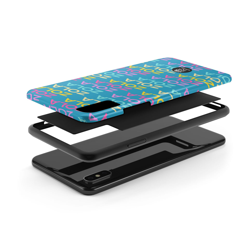 Zola Tough Phone Case (For iPhone, Galaxy & More) - Turquoise