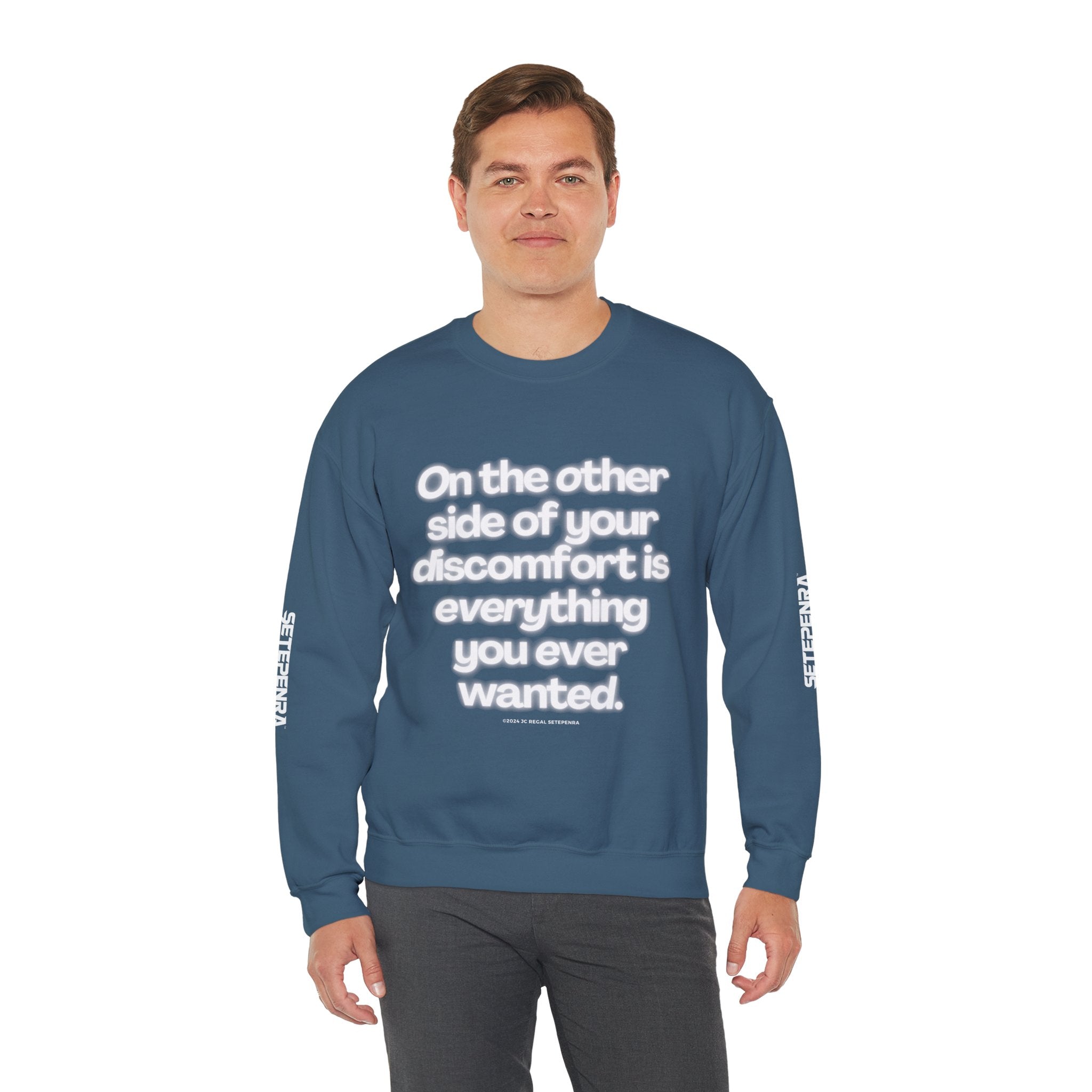 On The Other Side Unisex Heavy Blend™ Crewneck Sweatshirt