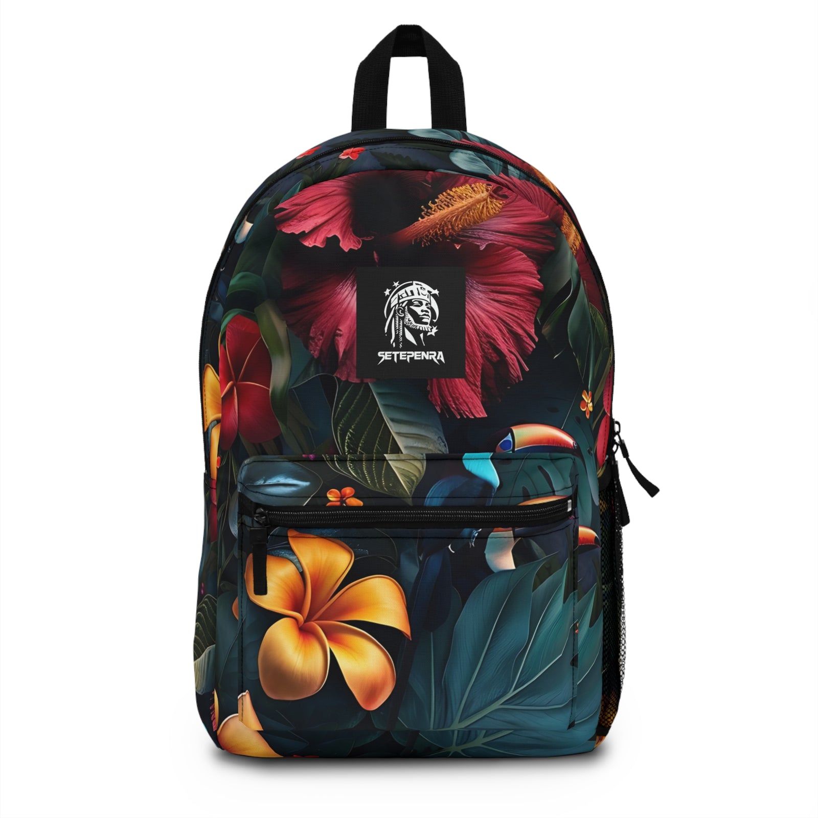 Tropican Retreat (Scene 1) Backpack SETEPENRA Bags.