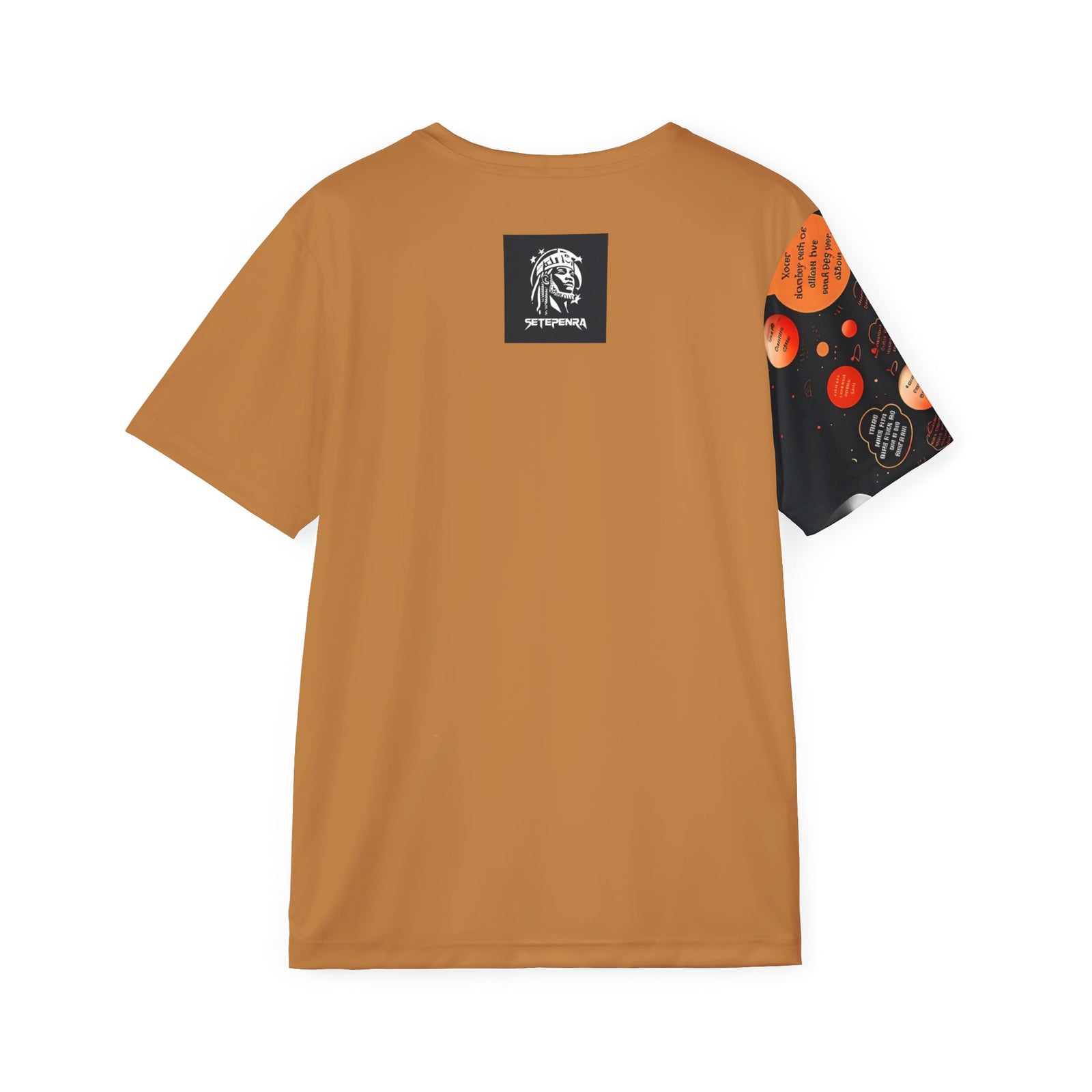 Mind Your Words Men's Sports Jersey (Light Brown) SETEPENRA All Over Prints.