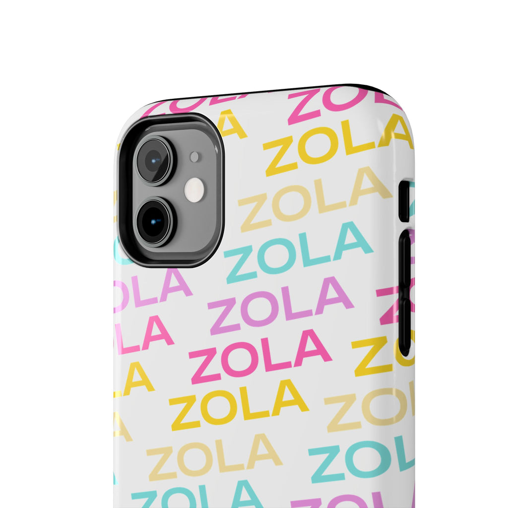Zola Tough Phone Case (For iPhone, Galaxy & More) - White