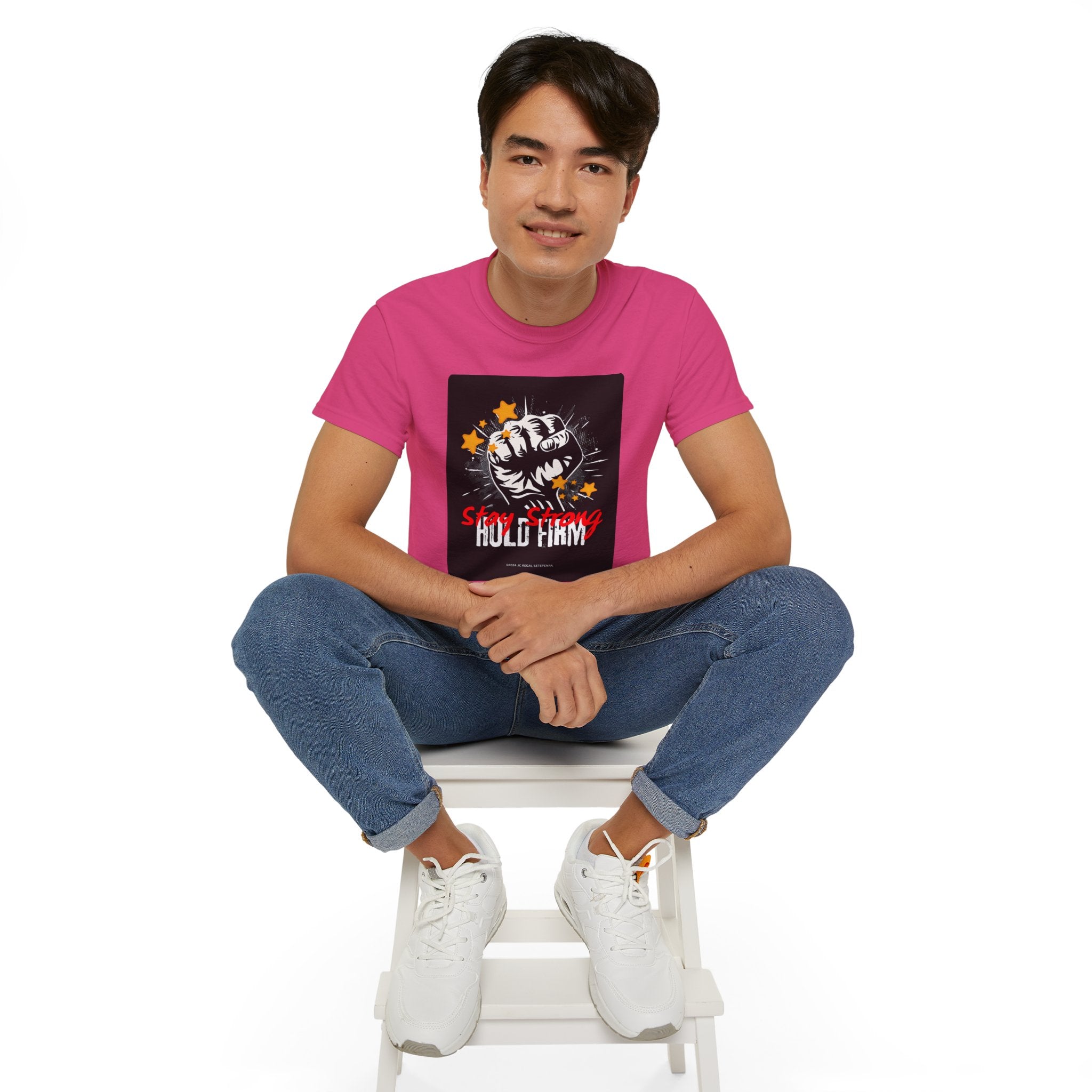 Stay Strong Hold Firm Unisex Ultra Cotton Tee