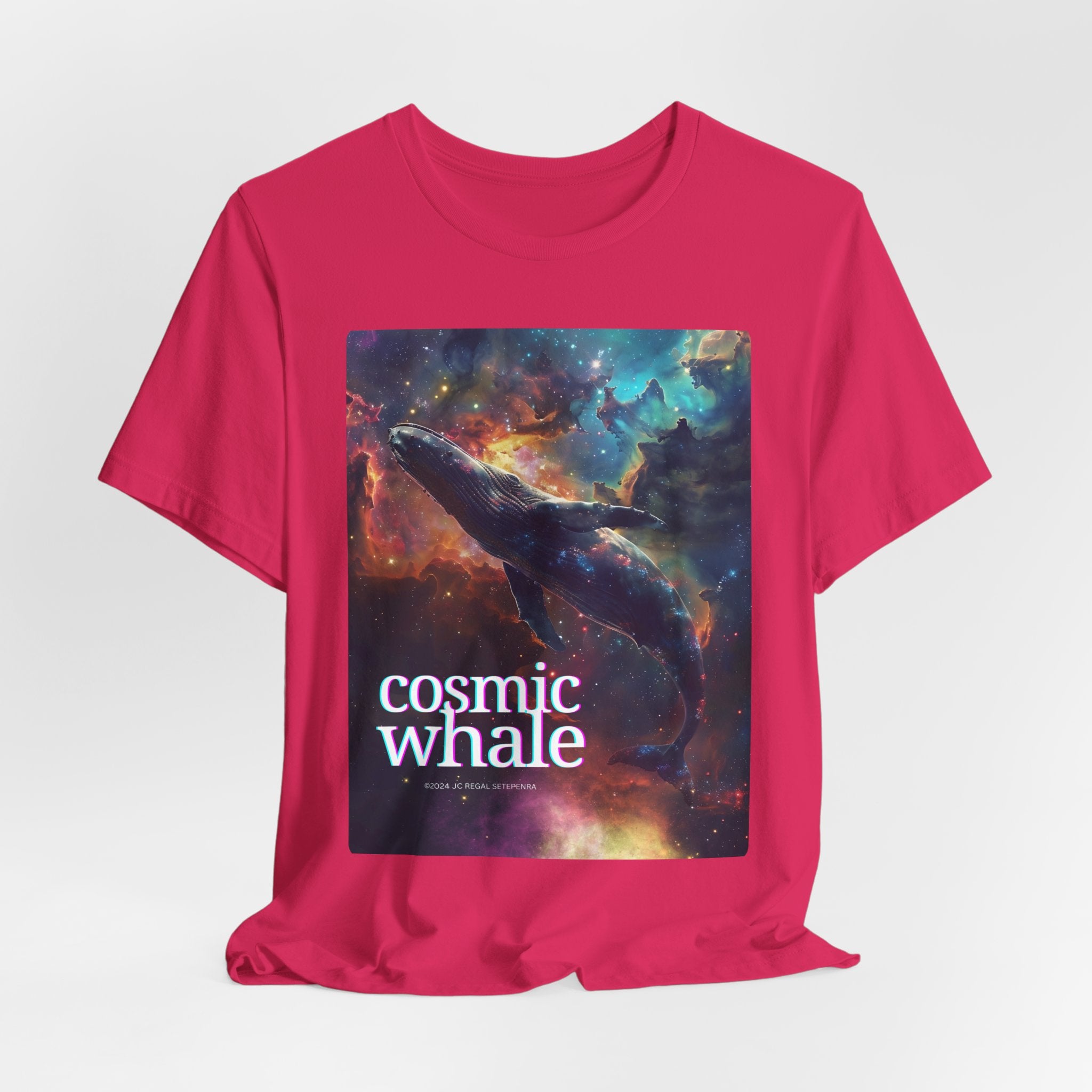 Cosmic Whale Unisex Jersey Short Sleeve Tee