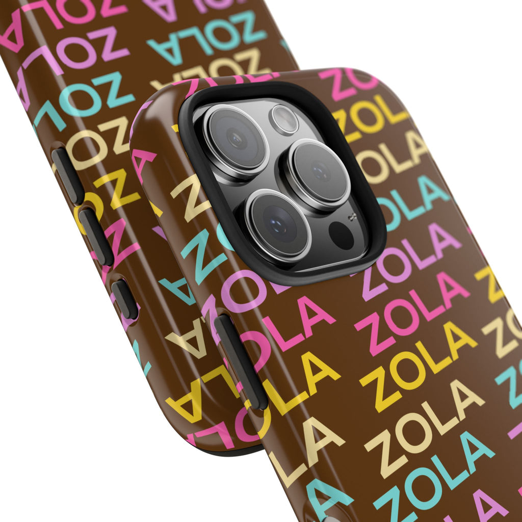 Zola Tough Phone Case (For iPhone, Galaxy & More) - Brown