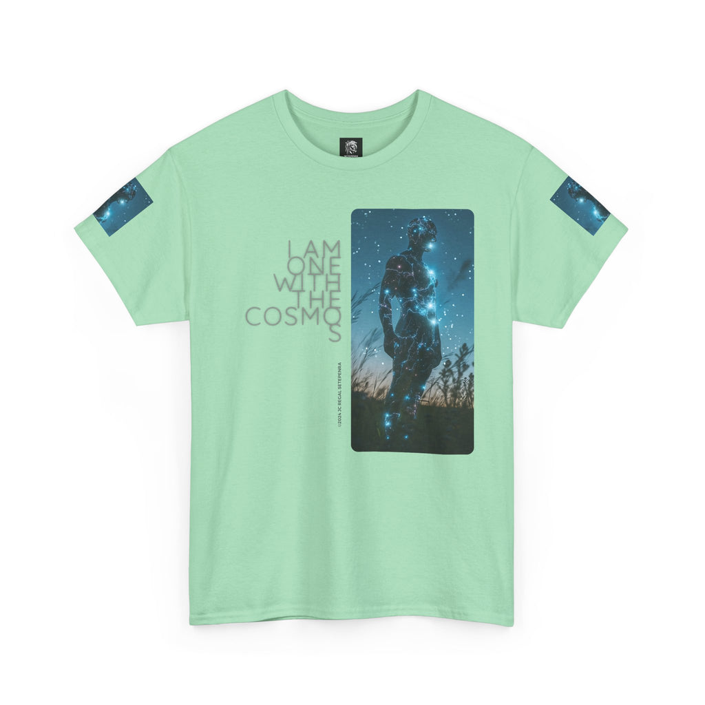 One With The Cosmos Unisex Heavy Cotton Tee