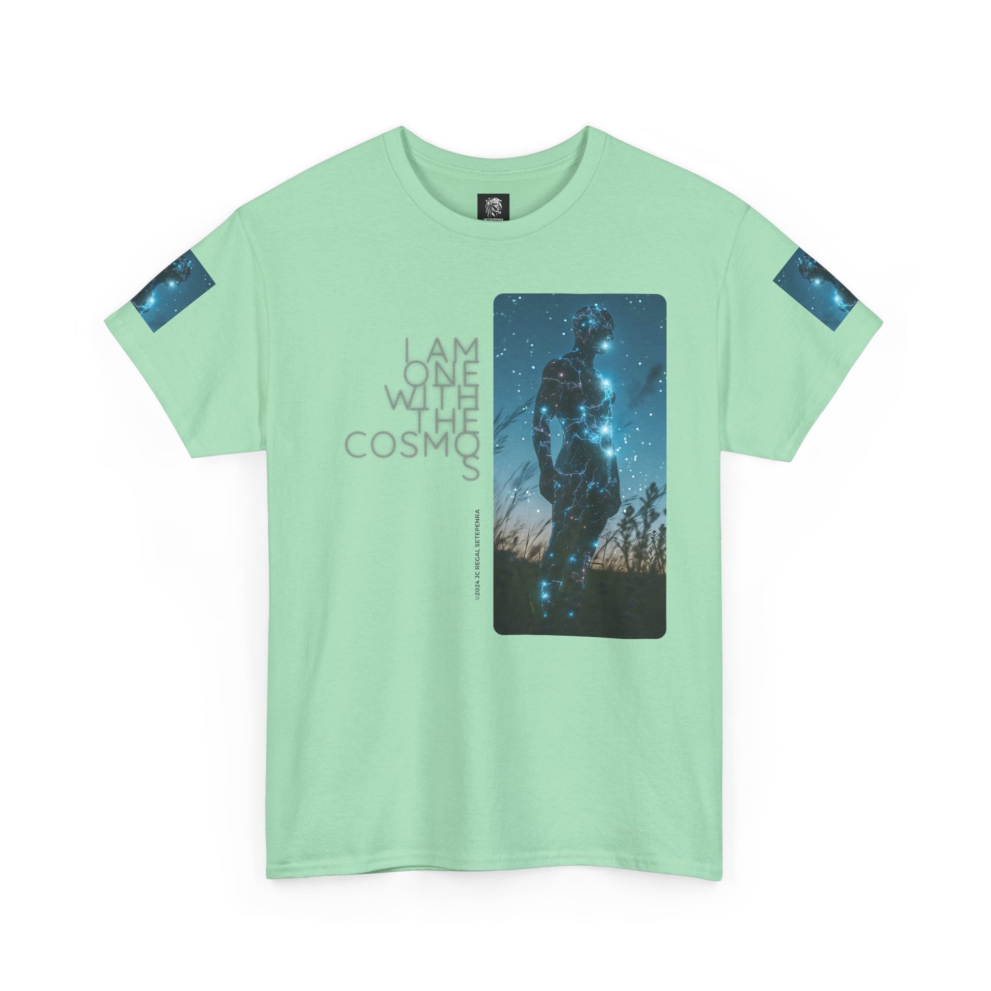 One With The Cosmos Unisex Heavy Cotton Tee